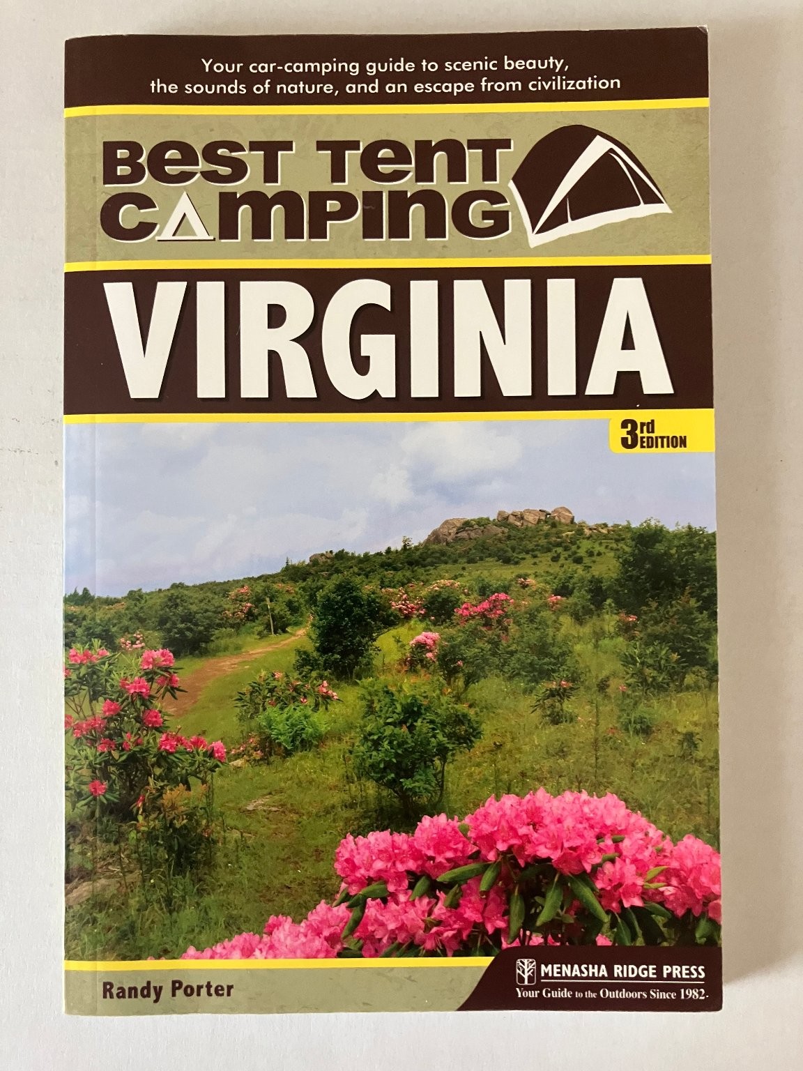 Best Tent Camping Virginia Randy Porter 2014 3rd Edition Travel Guide Paperback