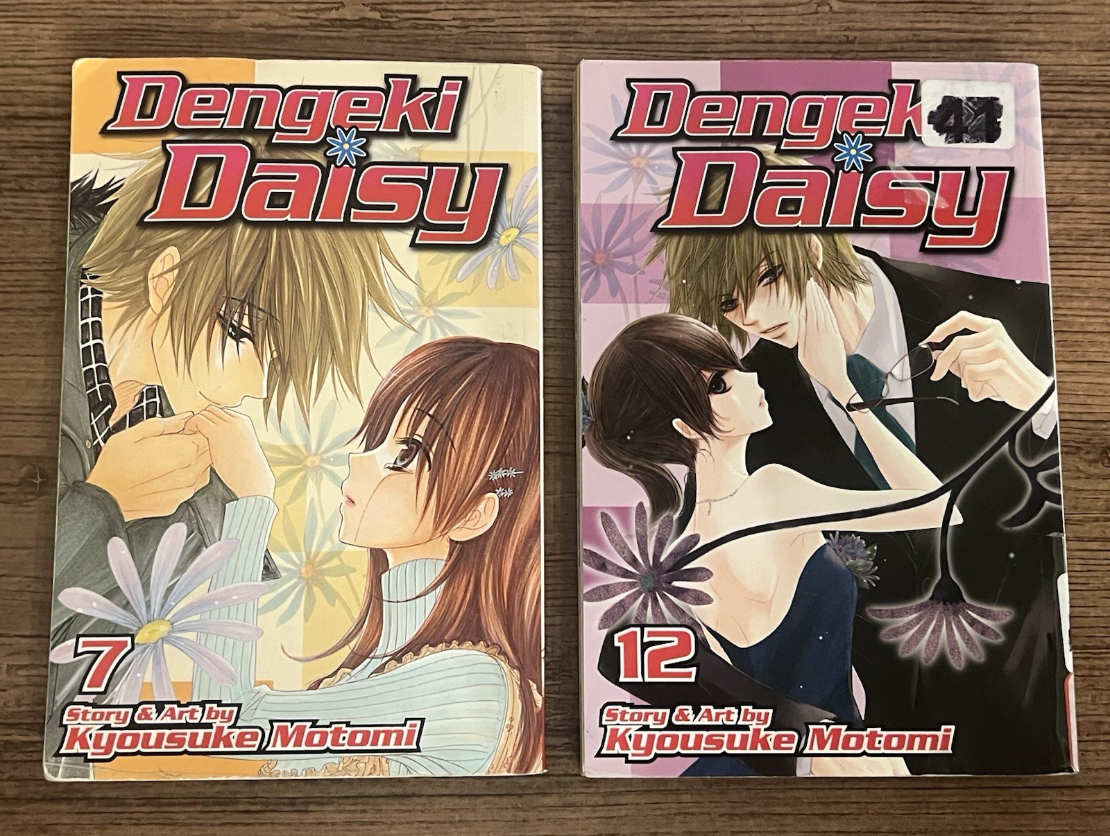 Dengeki Daisy Vol 7 & 12 Manga Lot VIZ English Ex Library Copies Kyousuke Motomi