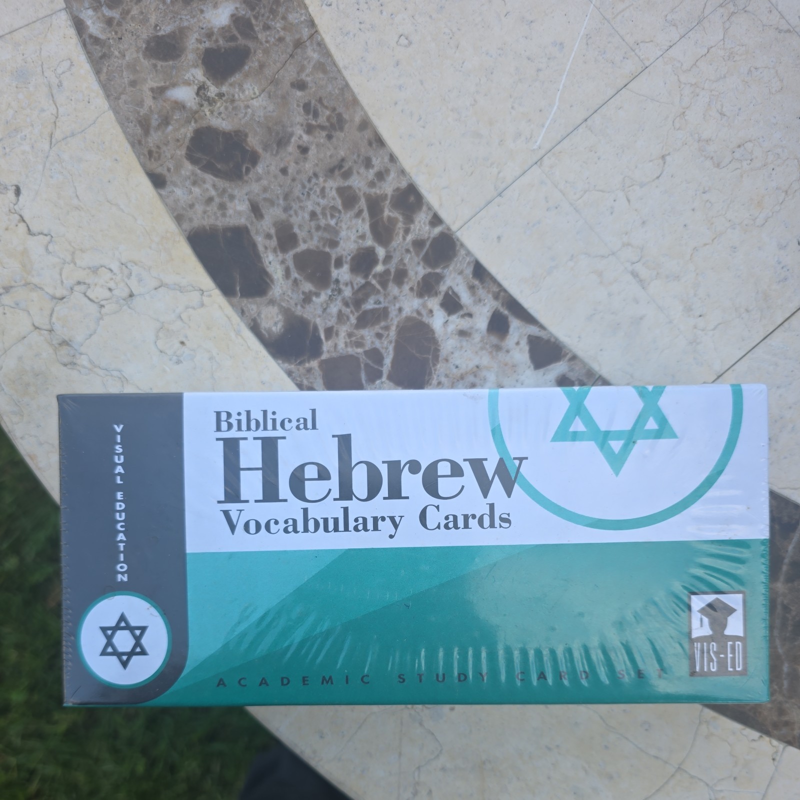 MODERN HEBREW VOCABULARY CARDS: ACADEMIC STUDY CARD SET SEALED