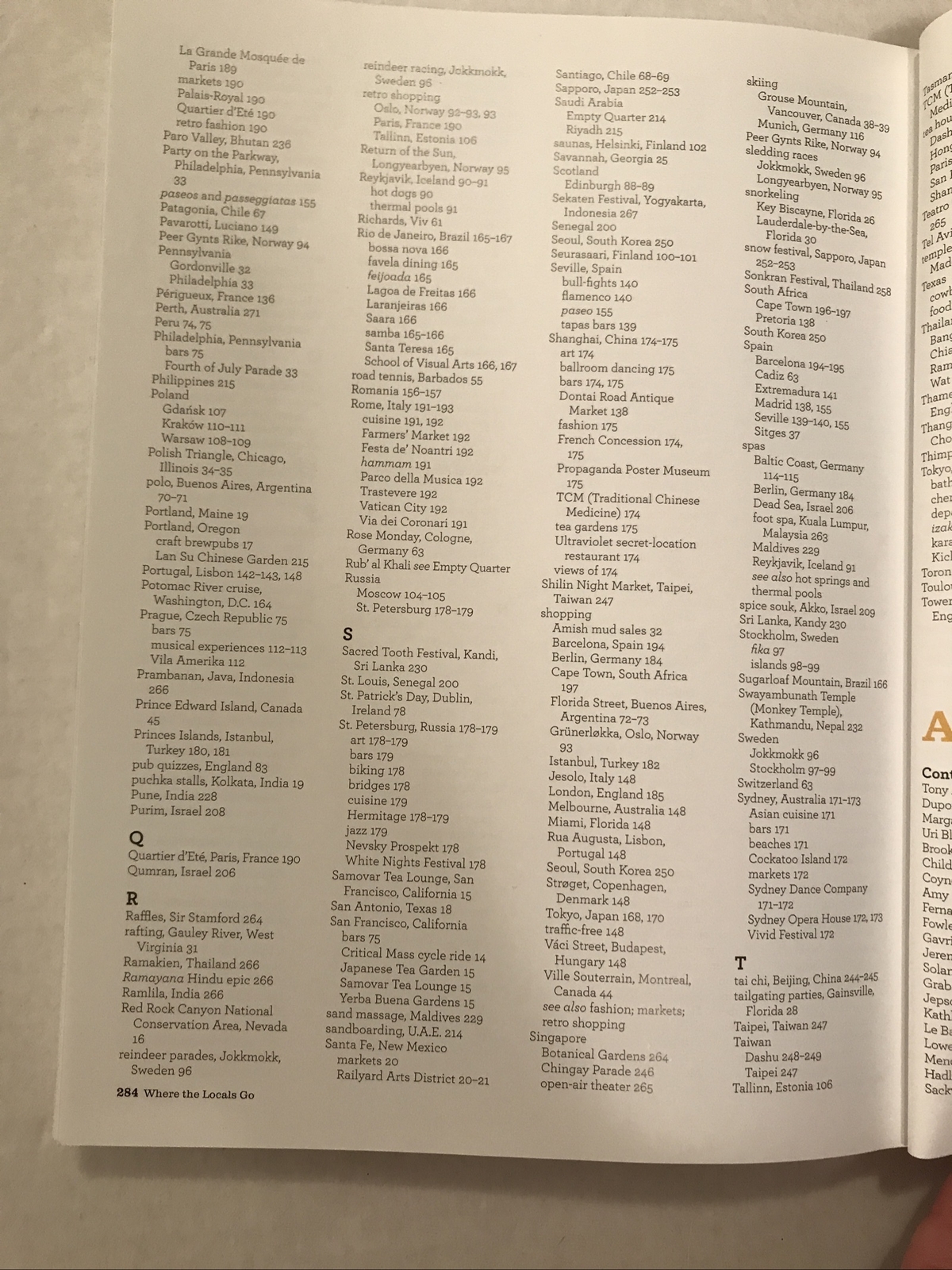 National Geographic “Where The Locals Go” 2014 Paperback – NEW (287 pages)