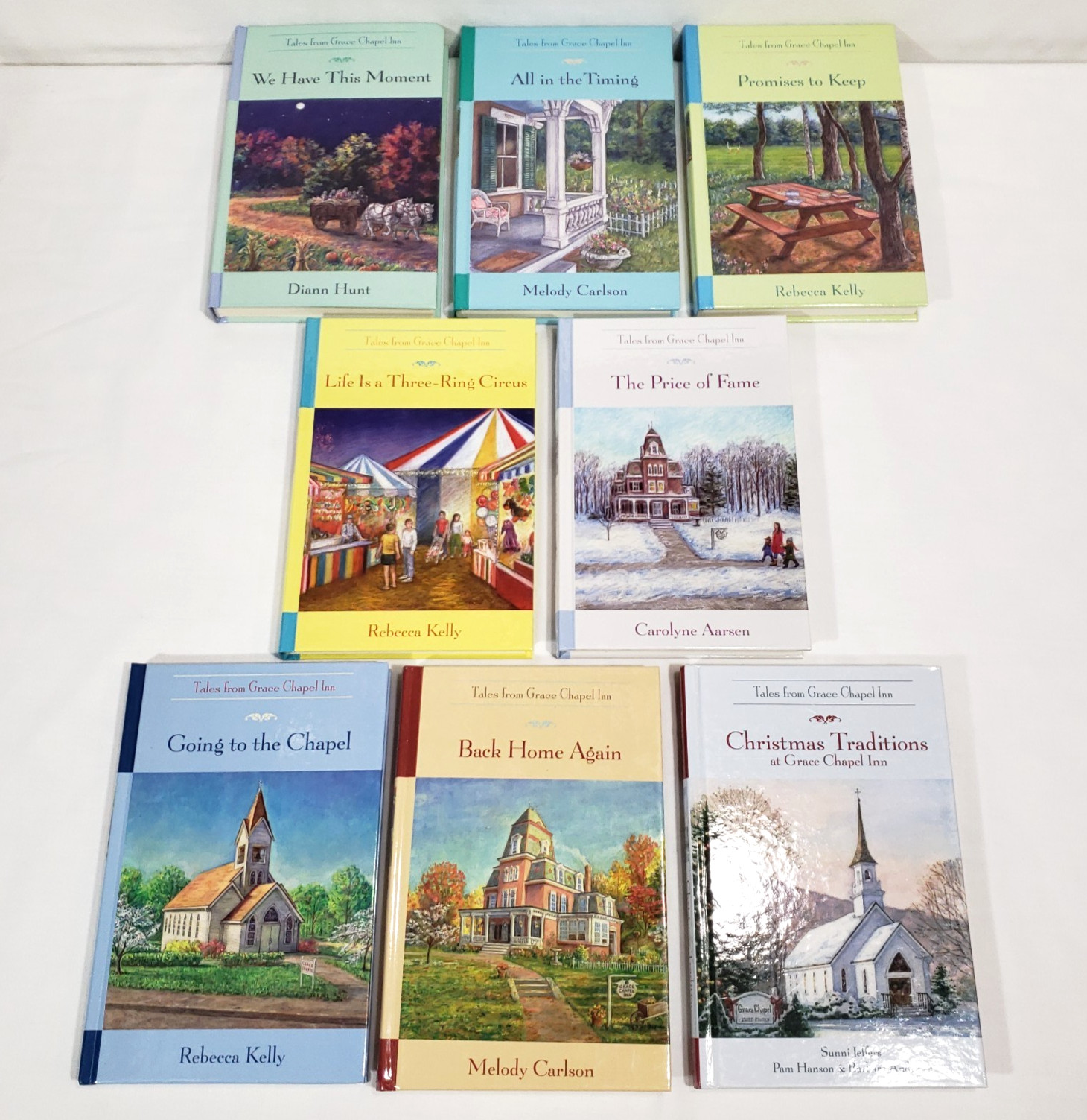 Guideposts Tales From Grace Chapel Inn Lot Of 8 Books Cozy Mysteries Series Set