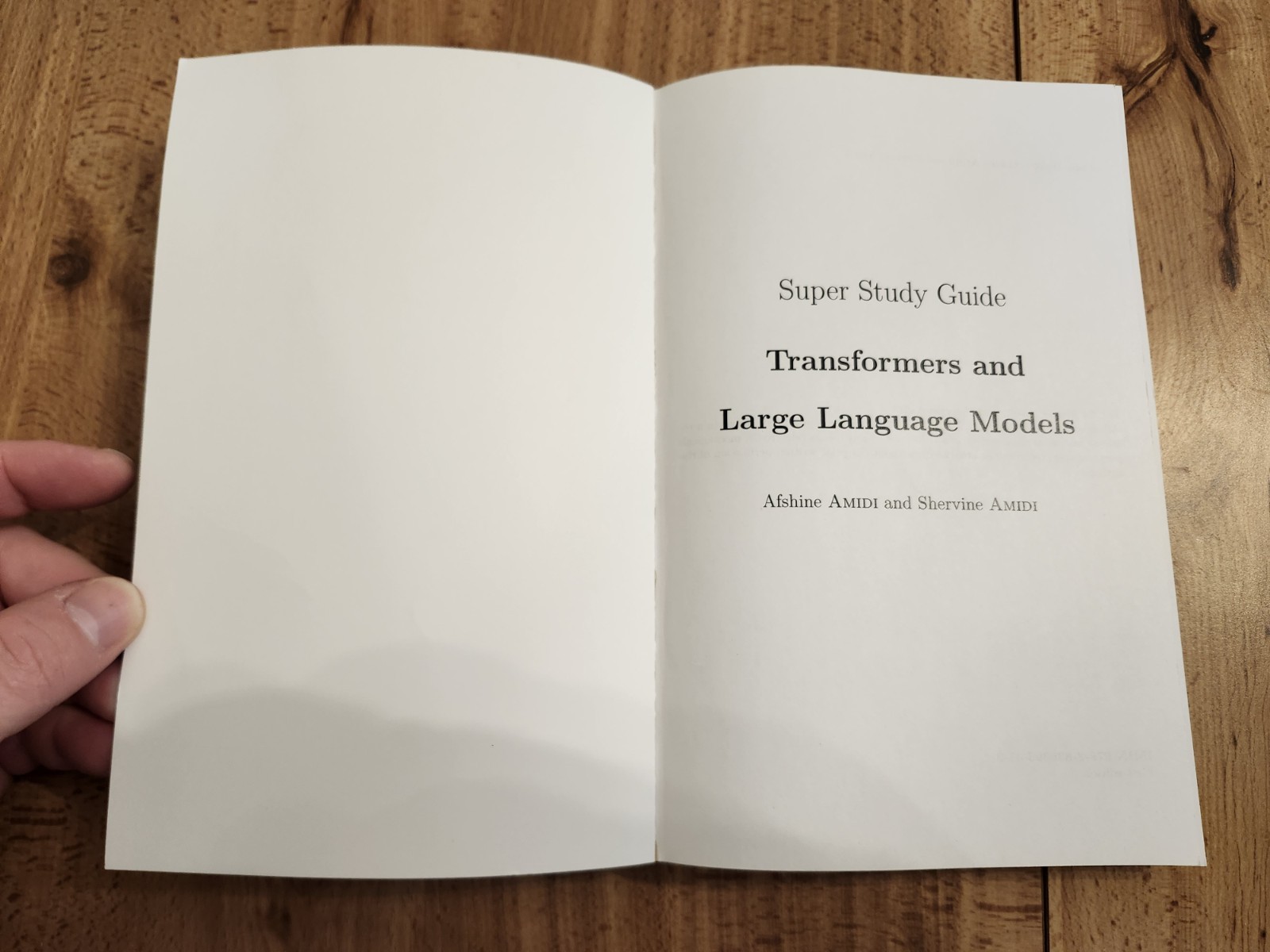 Super Study Guide: Transformers & Large Language Models Afshine Shervine Amidi
