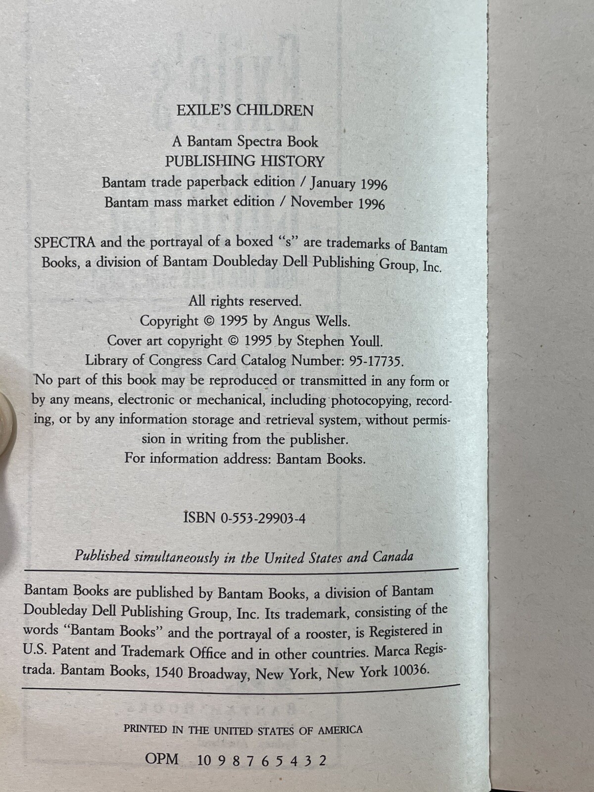 Angus Wells: Exiles Sage Books 1 & 2- Exile’s Children, Exile’s Challenge