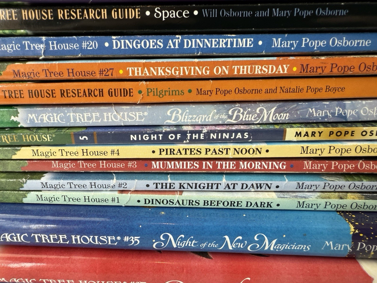 Magic Tree House Chapter Books By Mary Pope Osborne Lot Of 15 books