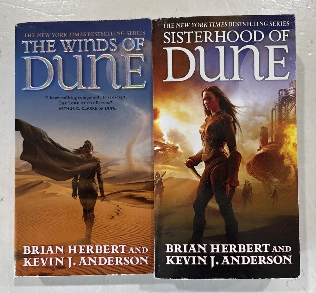 19 Book Lot Complete DUNE Series by Frank & Brian HERBERT Paperback Set