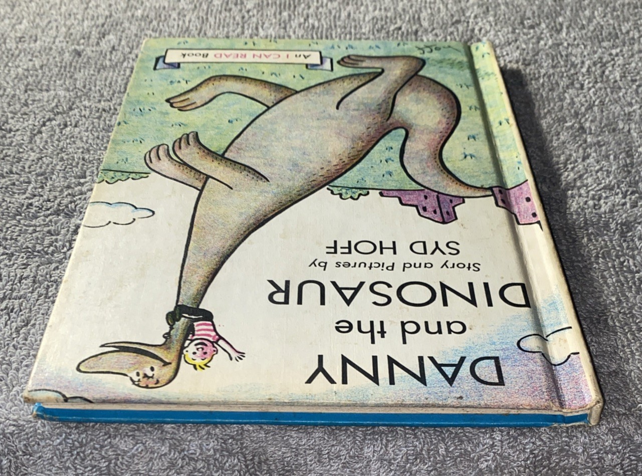 Danny and the Dinosaur Syd Hoff 1958 Harper & Row Weekly Reader’s Hardcover 0