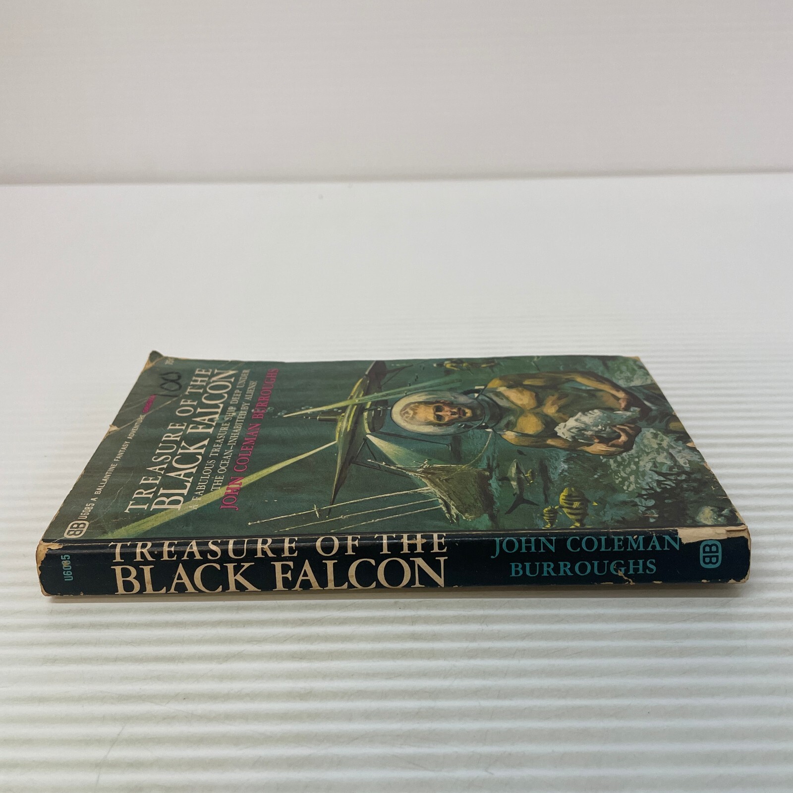 Treasure Of The Black Falcon Science Fiction Paperback by John Coleman Burroughs