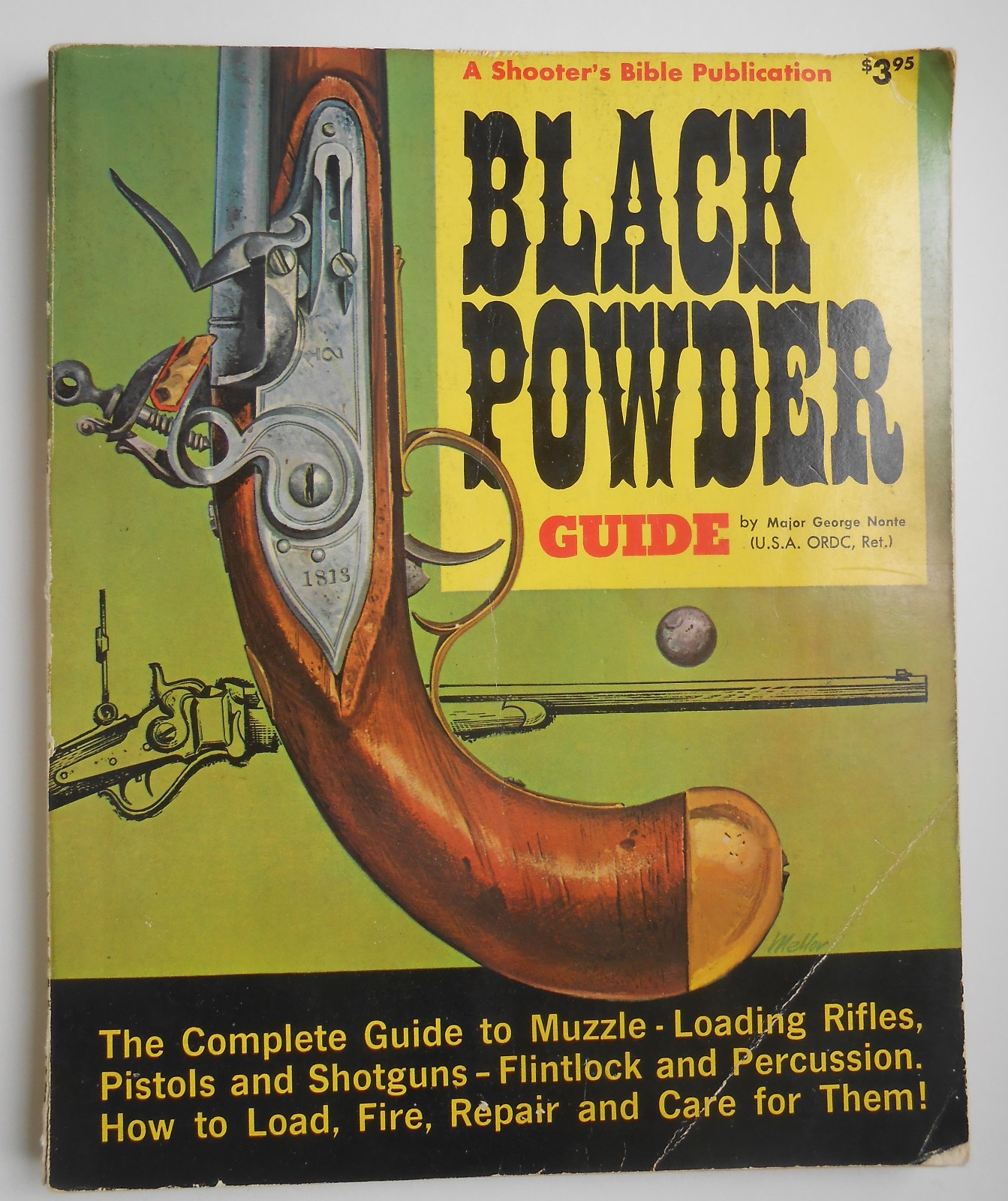 Black Powder Guide: Shooter’s Bible Publication by Major George Nonte, Paperback