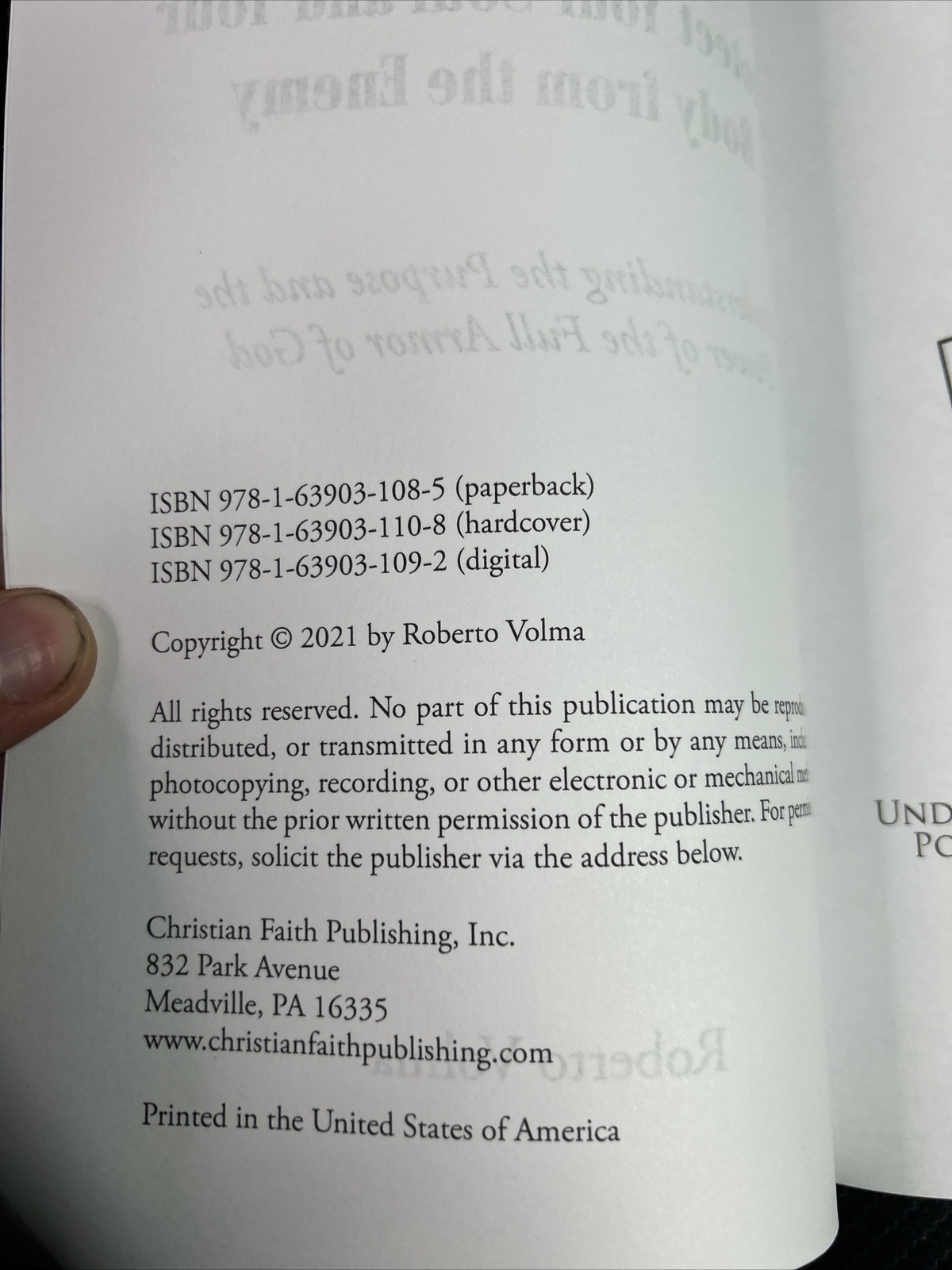 Understanding the Purpose and Power of the Full Armor of God by Roberto Volma…