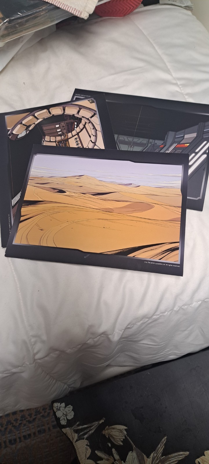 STAR WARS Magnetic Play Set The Rise of Skywalker Book, 6 Cards, 18 Characters