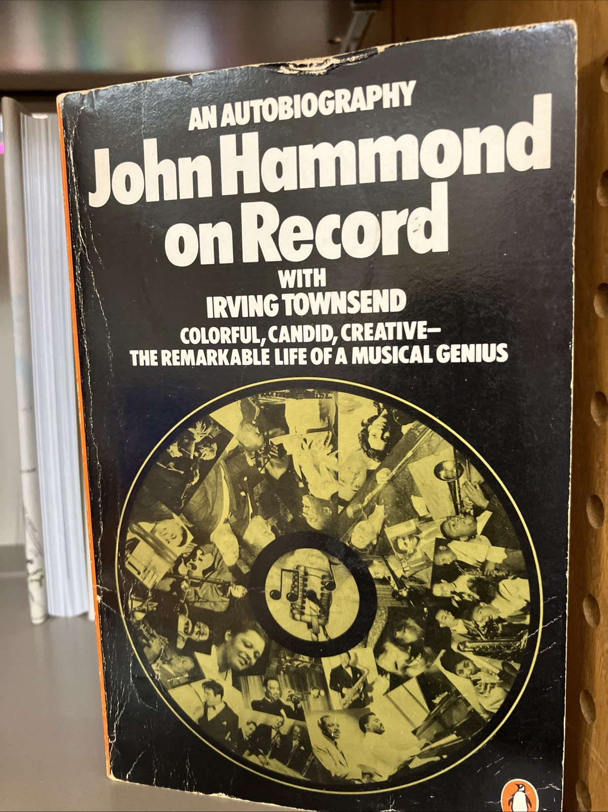 John Hammond on Record Autobiography Irving Townsend Jazz Music Penguin PB