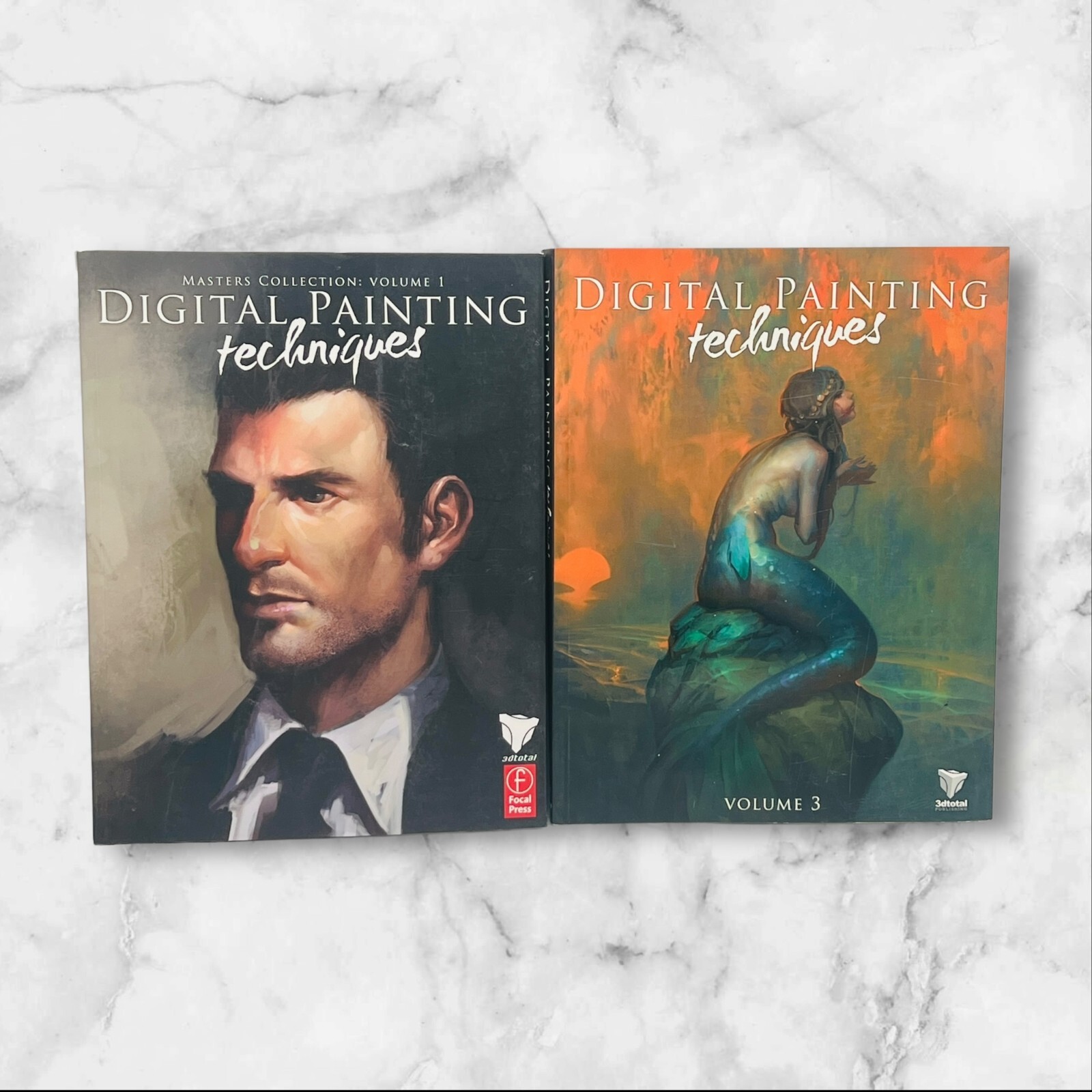 Digital Painting Techniques :Volumes 1 and 3 LOT 3Dtotal Press