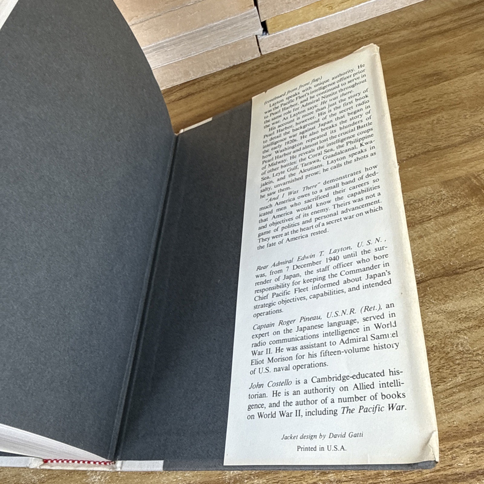 And I Was There Layton 1985 First Edition Pearl Harbor Midway History Morrow HC
