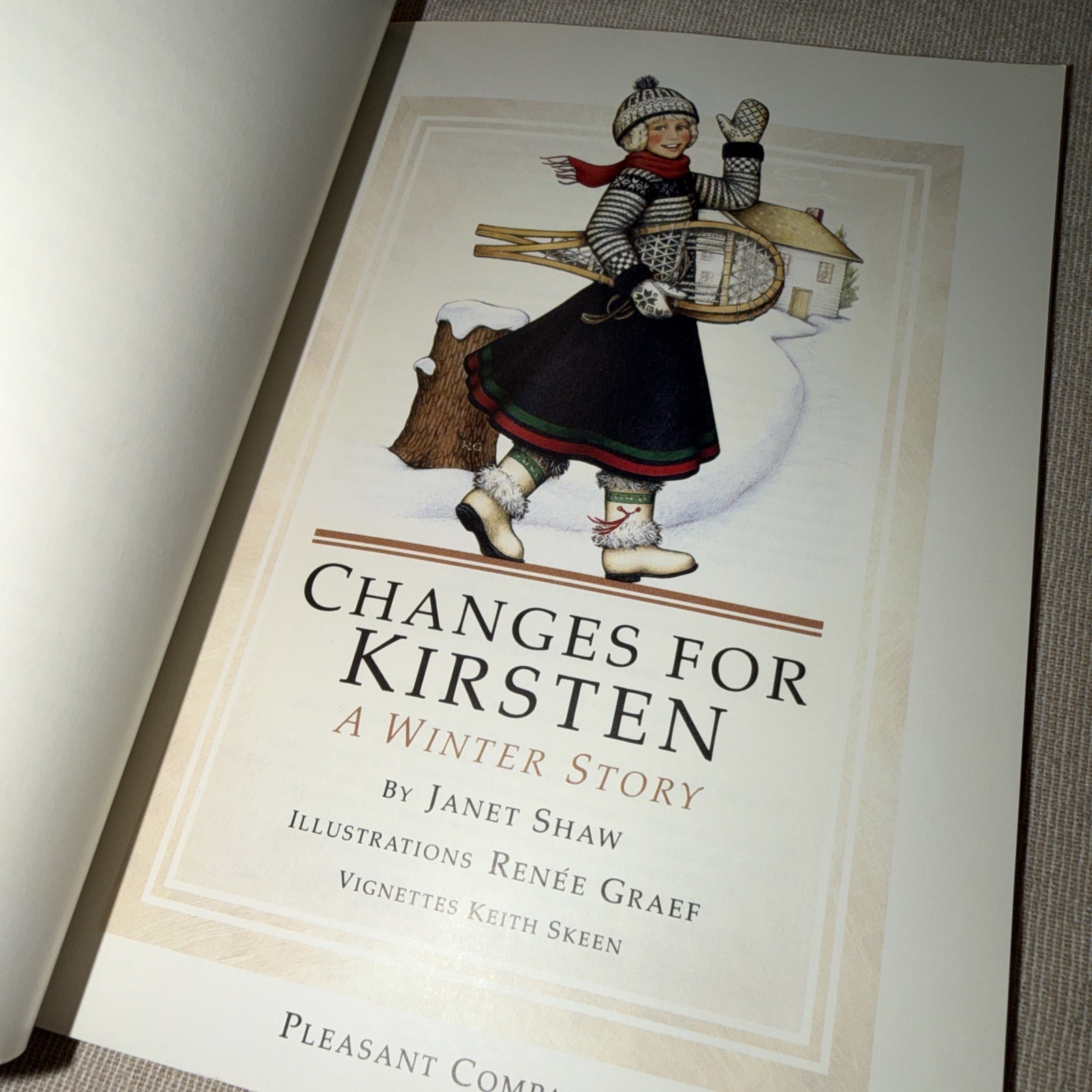Changes for Kirsten – 1st Edition (1988) American Girl Book – Pleasant Company