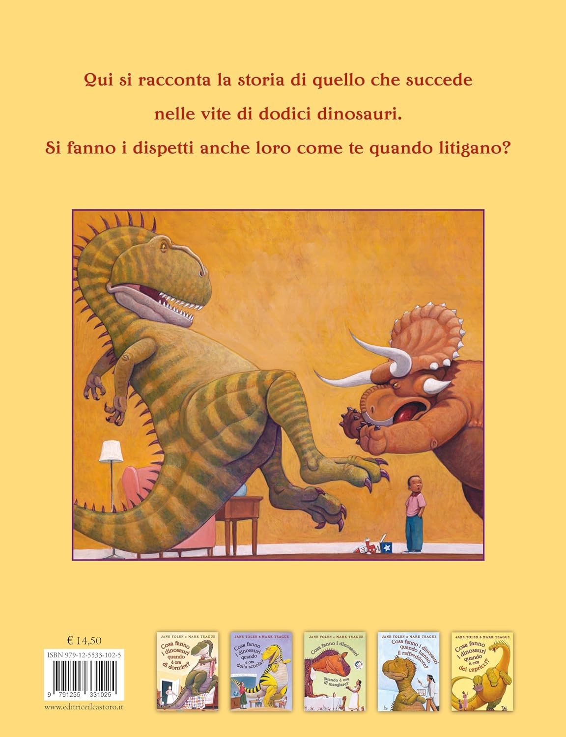 Mark Teague Jan Cosa fanno i dinosauri quando hanno liti (Hardback) (UK IMPORT)
