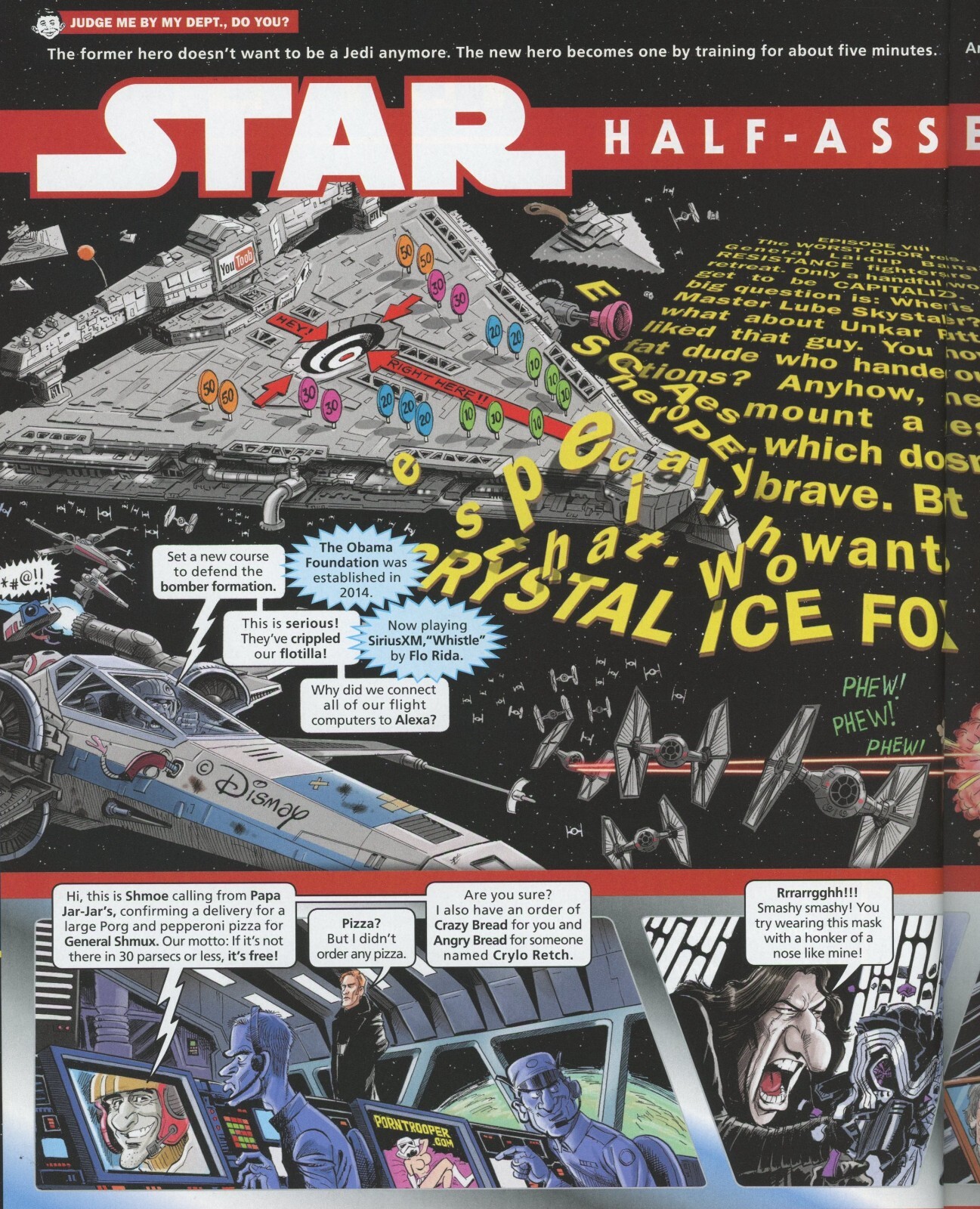 MAD Magazine – Sci-Fi and Fantasy Spoofs featuring Star Wars