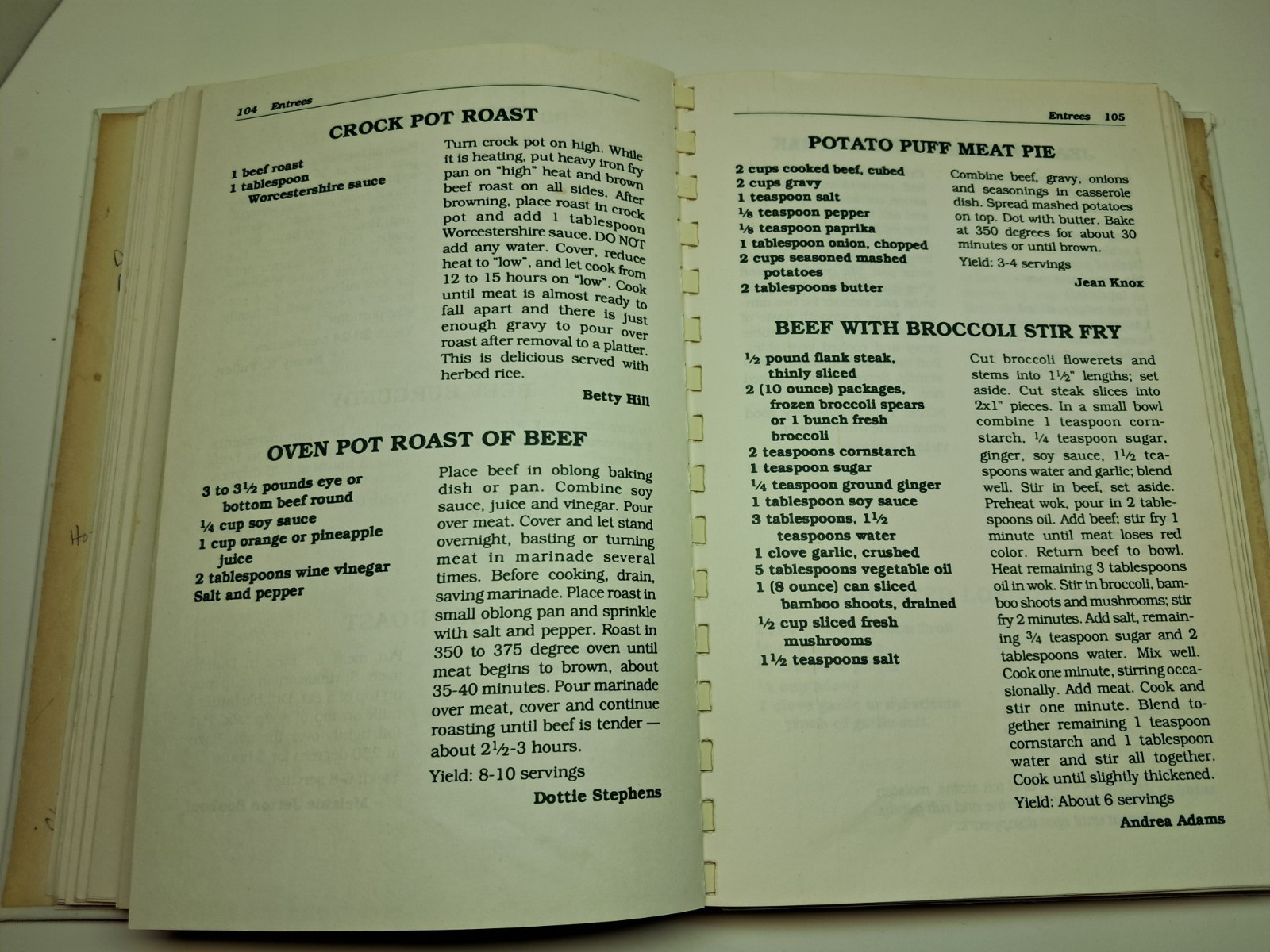 Bethel’s Bounty Cookbook Bethel Presbyterian Church Davidson North Carolina NC