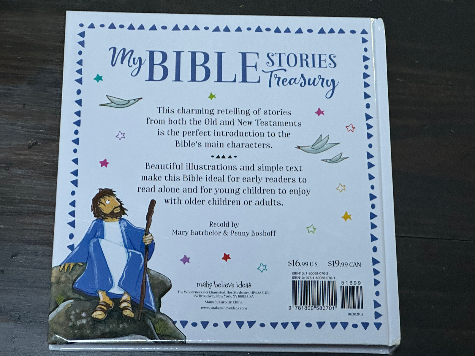 My Bible Stories Treasury – Hardcover Book 255 pages Beautiful Free Shipping