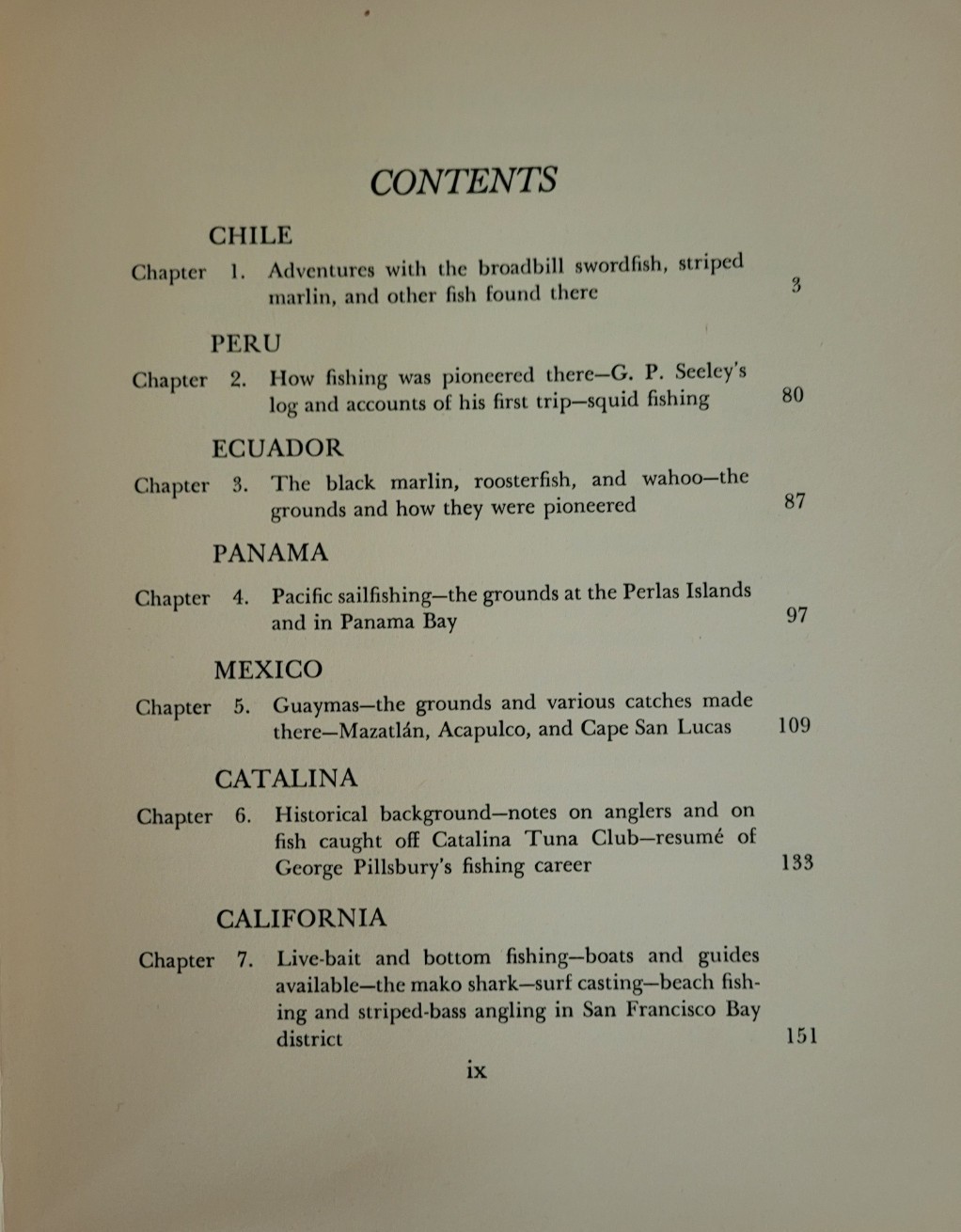 Pacific Game Fishing by S. Kip Farrington, Jr.