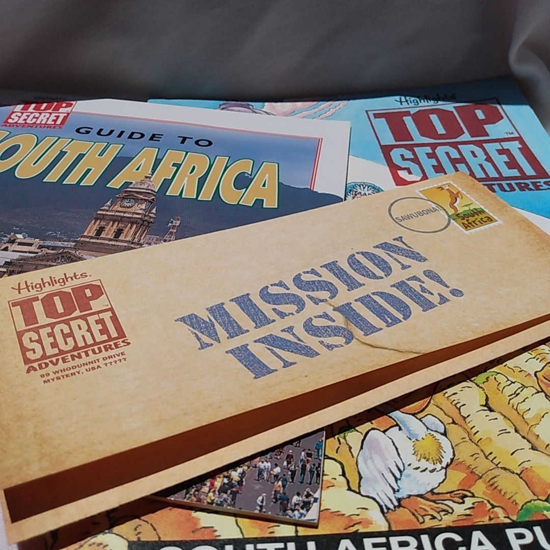 Highlights Top Secret Adventures: South Africa Kit Cape Case #18431 No Keychain