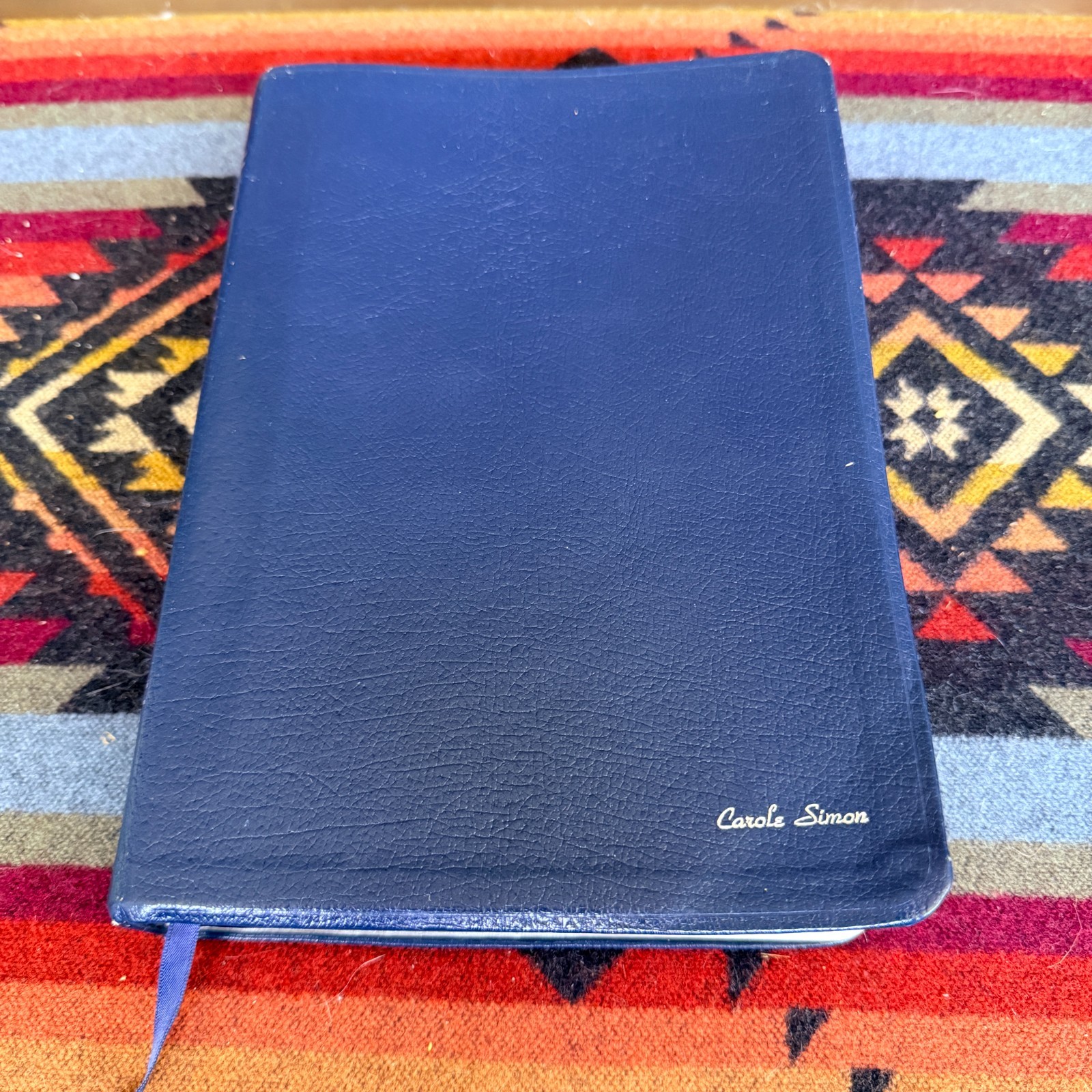 The Holy Bible NIV Study Bible 10th Anniversary Edition Leather Blue Zondervan