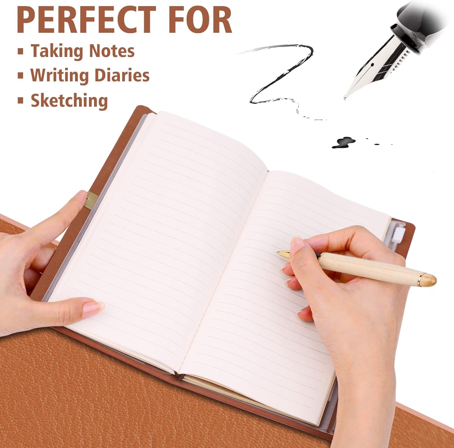 Pastor Appreciation Gifts, Pastor Gifts for Men- 140 Pages Refillable Journal- T
