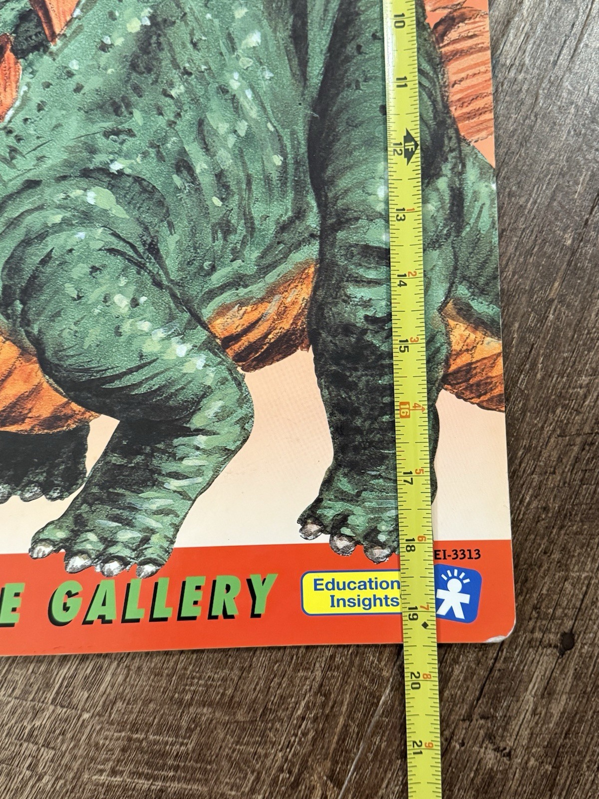 AMAZING DINOSAURS Giant Picture Gallery Book (1992, Ed. Insights, EI-3313) RARE