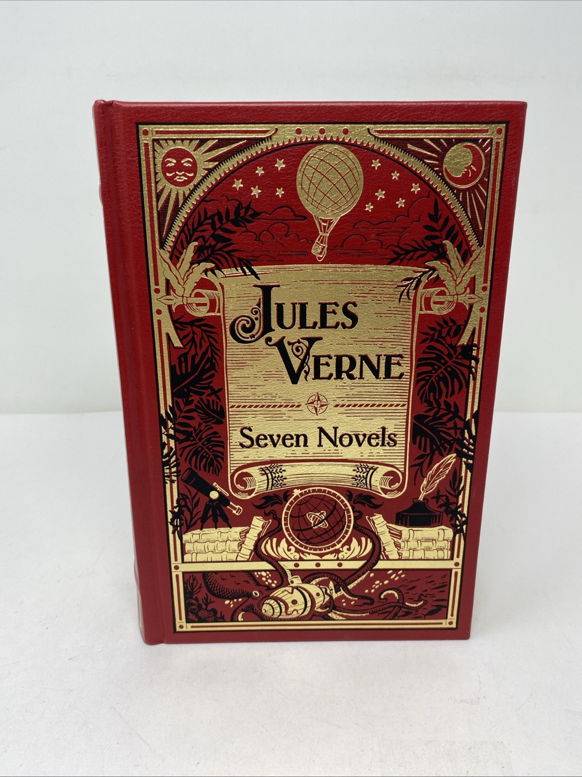 Jules Verne Seven Novels (2010, Bonded Leather over Boards) FREE SHIPPING!