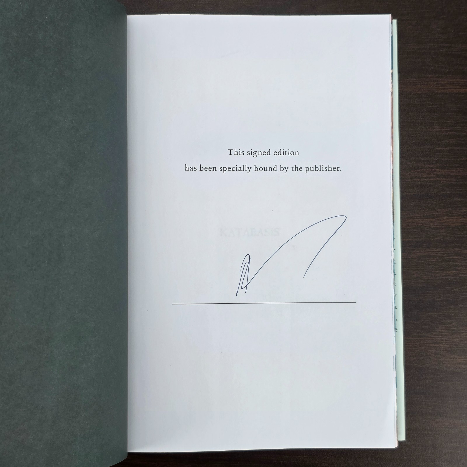 R.F. Kuang KATABASIS Deluxe Limited SIGNED 1st First Edition Hardcover