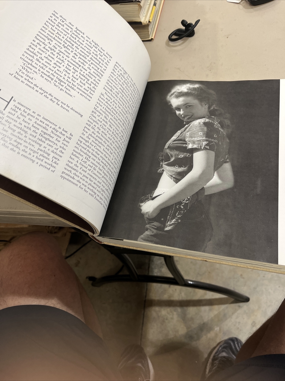 “Marilyn” A Biography By Norman Mailer Marilyn Monroe/Norma Jean First Printing