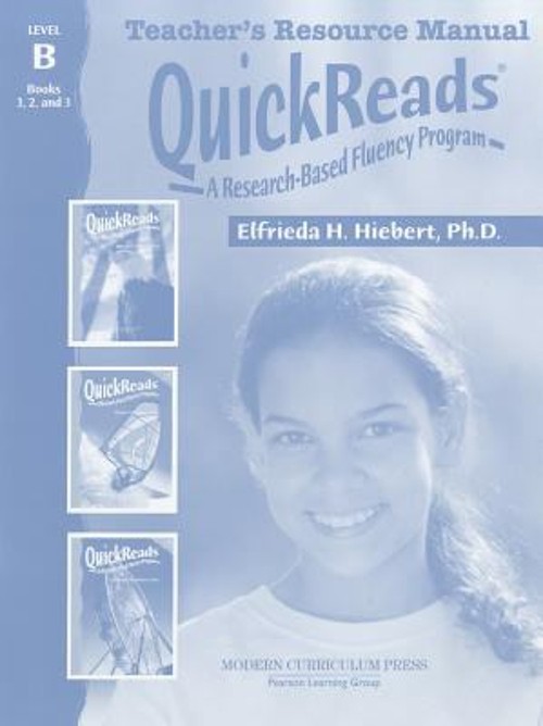 MODERN CURRICULUM PRESS QUICKREADS LEVEL B TEACHERS RESOURCE MANU
