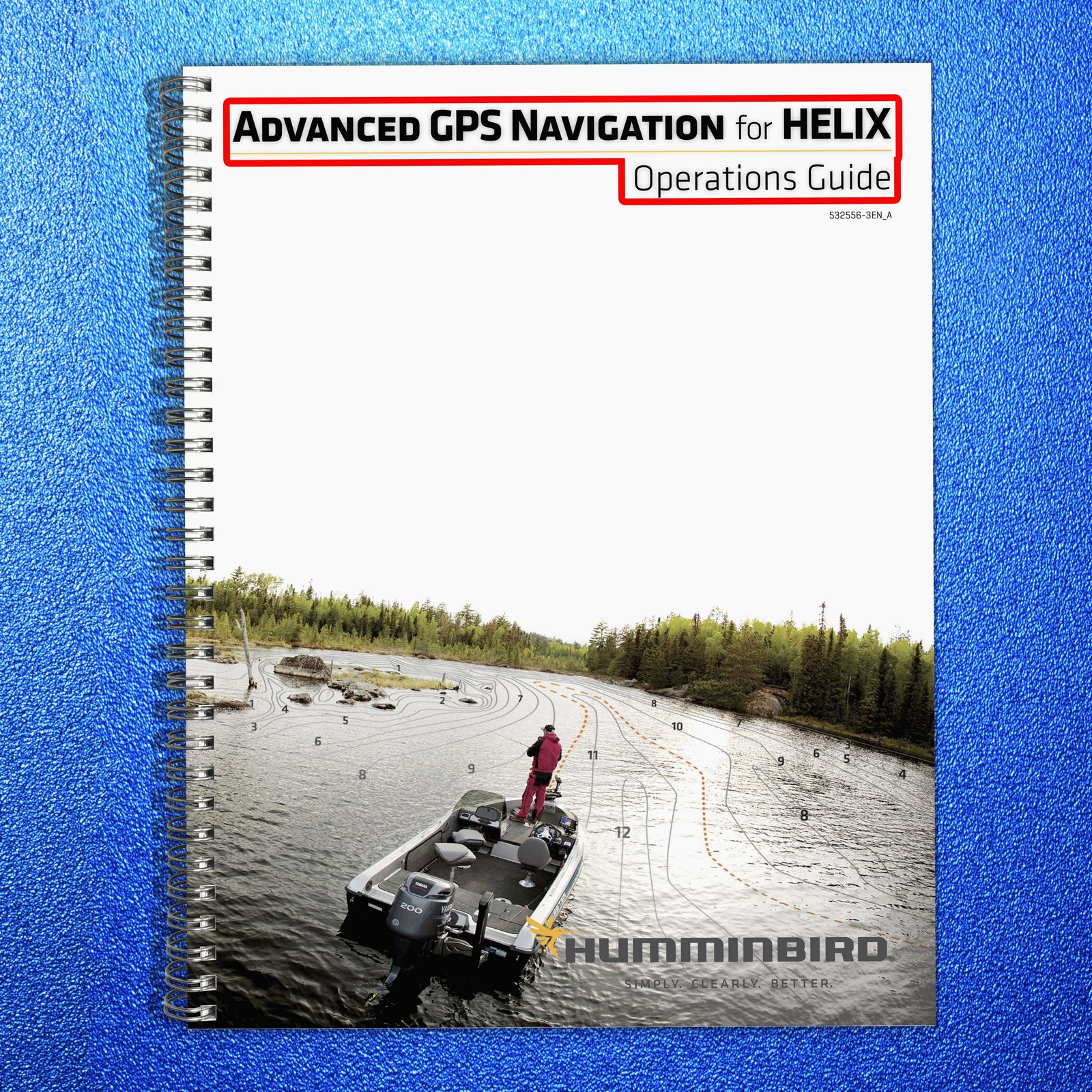 HUMMINBIRD ADVANCED GPS NAVIGATION Operators Guide Manual SECURED – FRONT & BACK