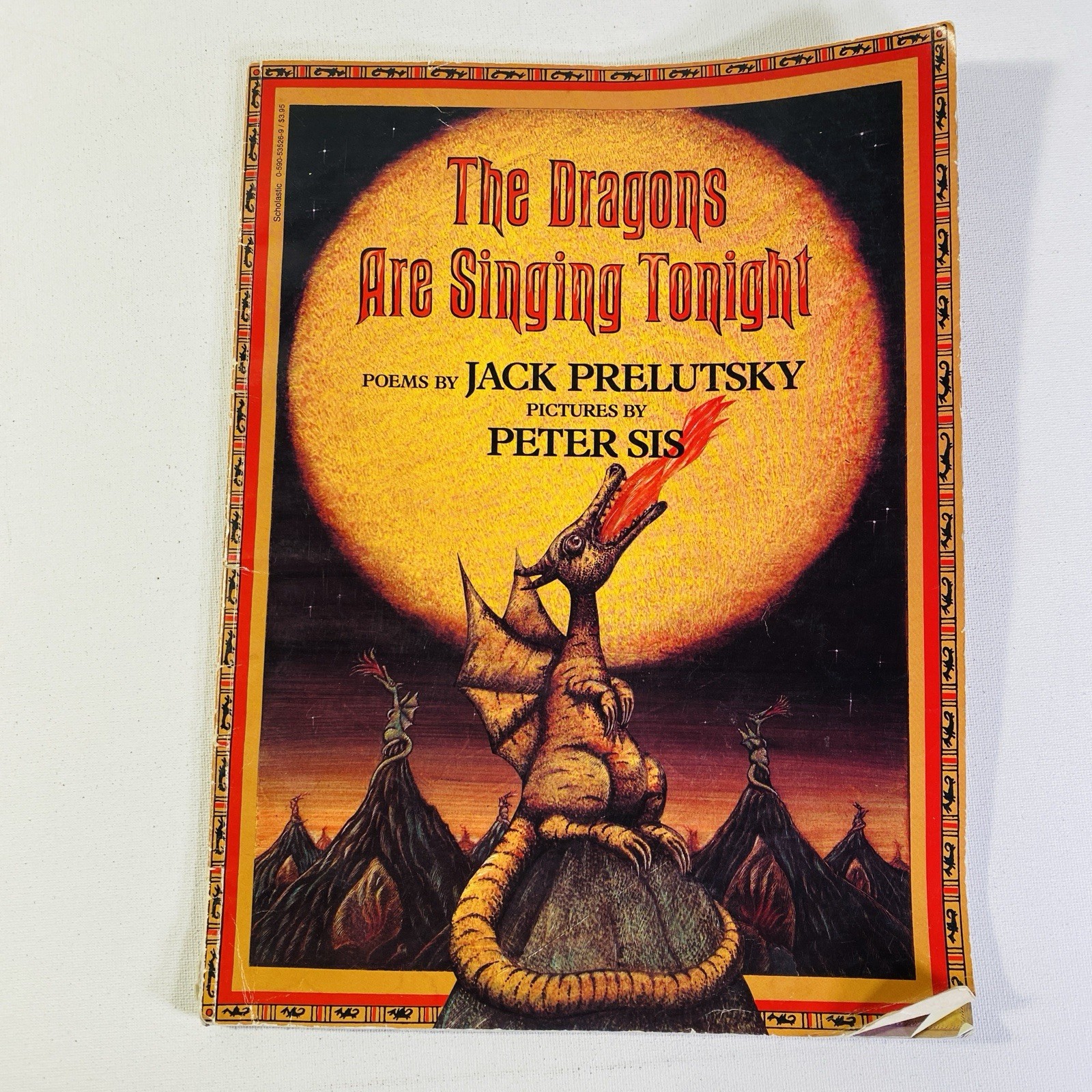 Dragon Quest by Andy Dixon LOT OF 2 w/ The Dragons are Singing Tonight PBs