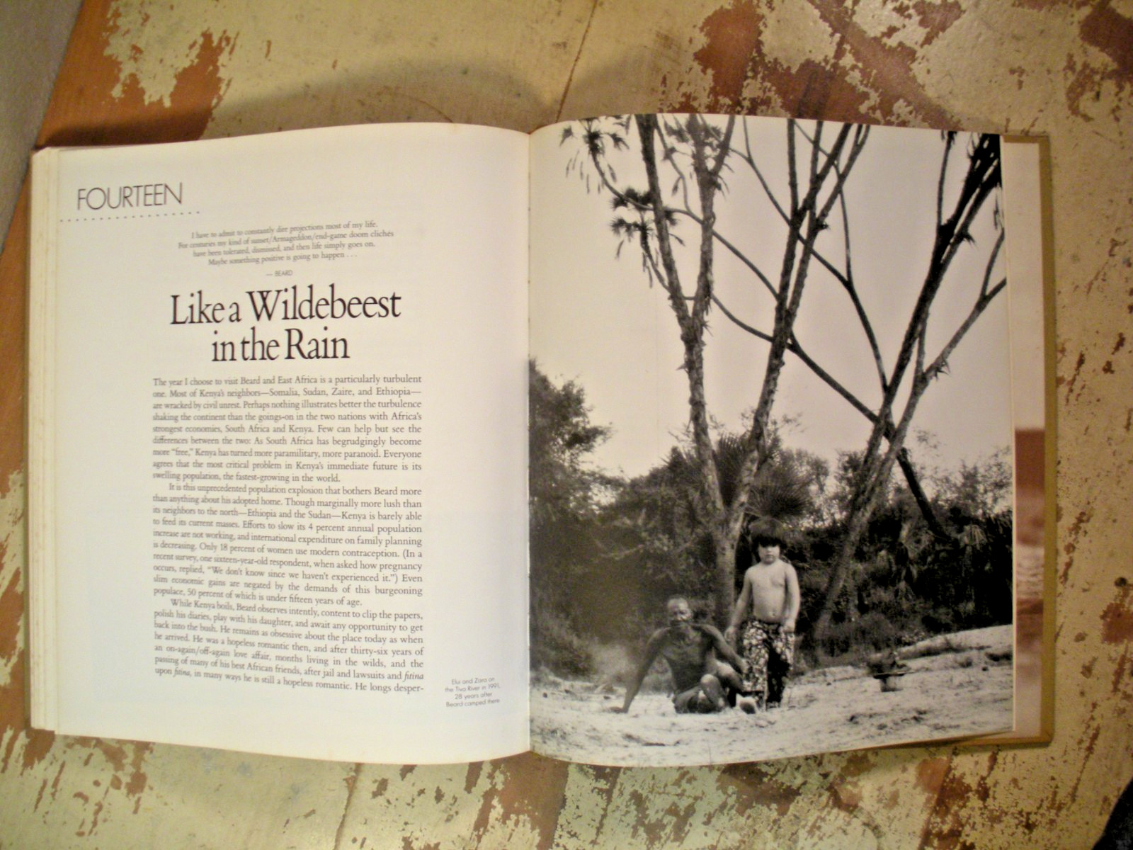 THE ADVENTURES AND MISADVENTURES OF PETER BEARD IN AFRICA 1993 HC/DJ 1st