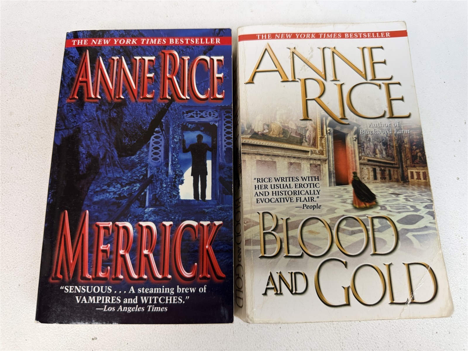 Anne Rice Lot 10 Vampire Chronicles Lestat Armand Merrick Blood Gold Canticle