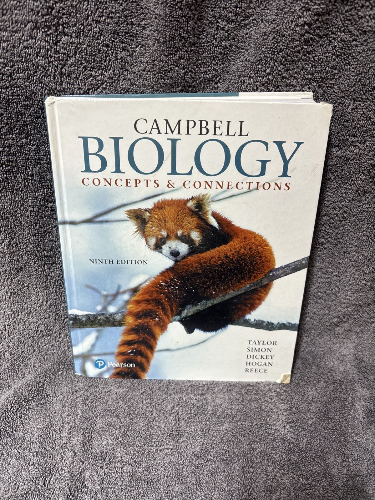 Campbell Biology Concepts & Connections, 9th edition by Taylor GOOD HARDCOVER
