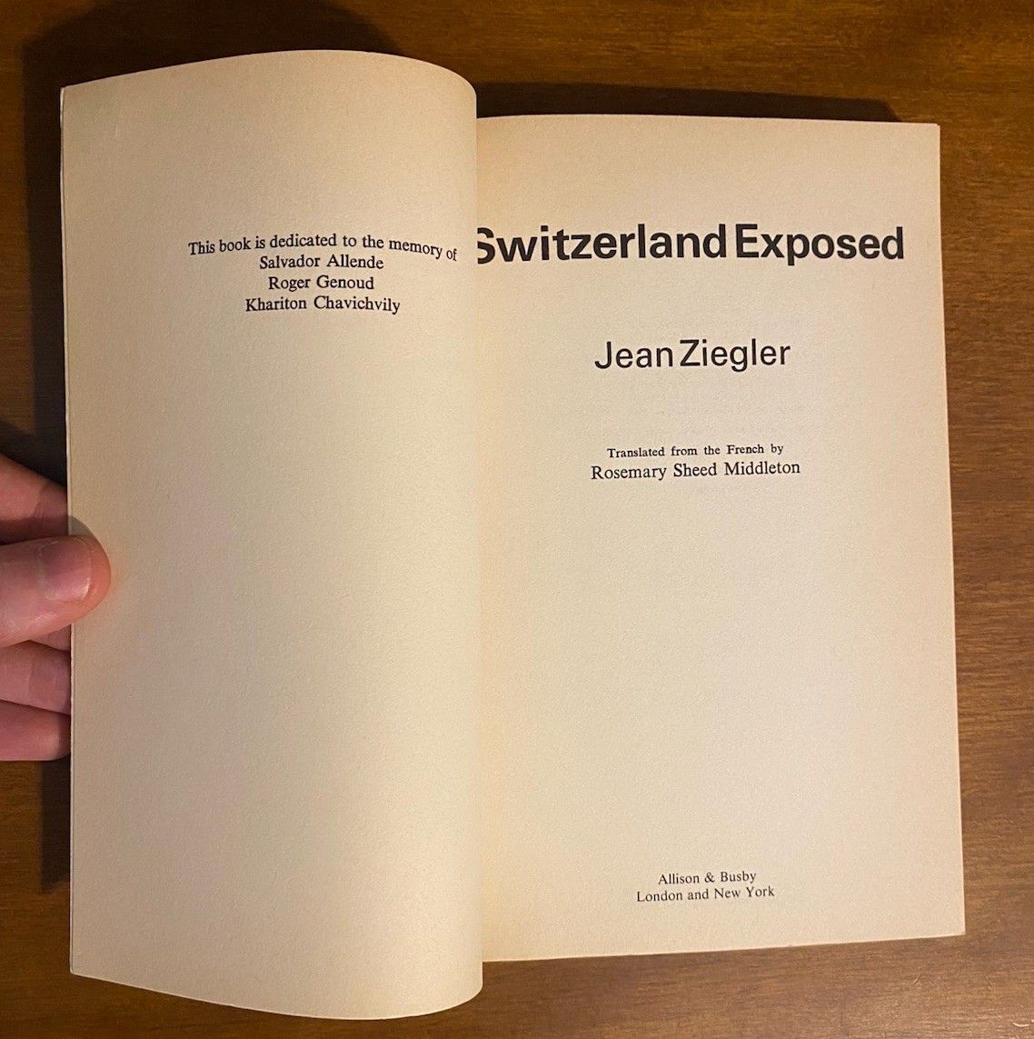 Switzerland Exposed