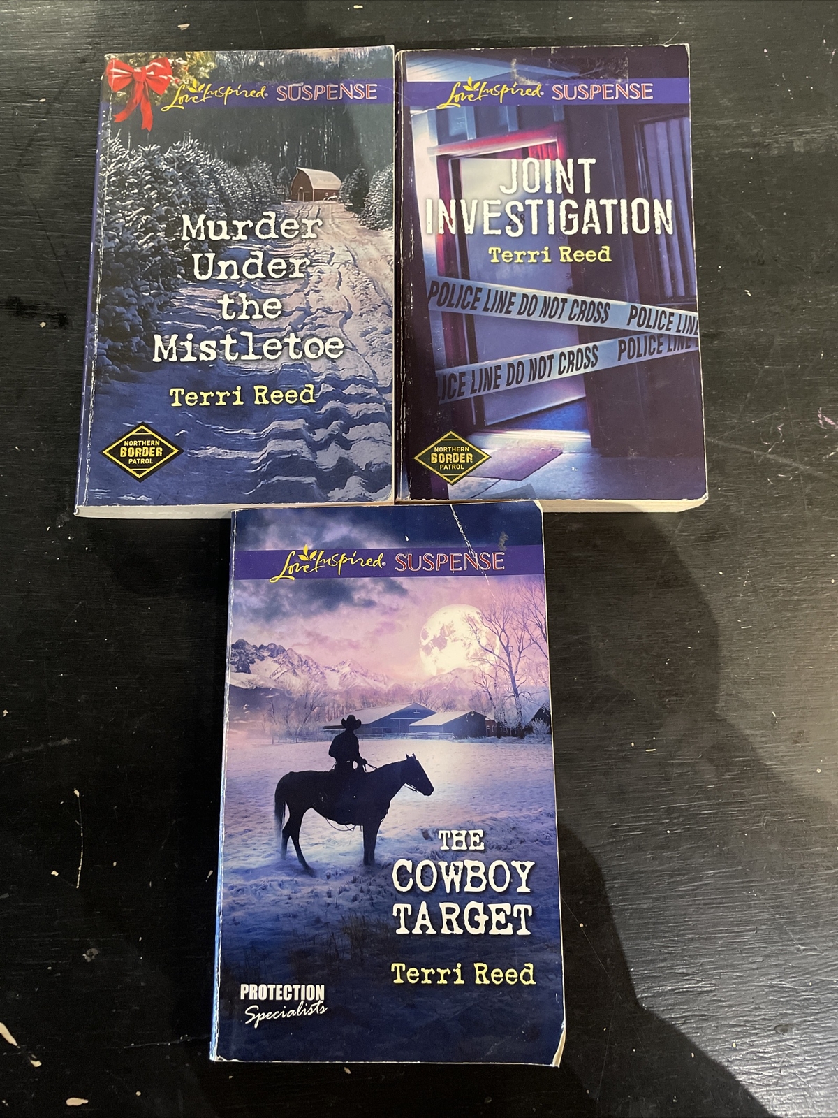 Love Inspired Suspense Terri Reed lot of 3 PB Inspirational Harlequin