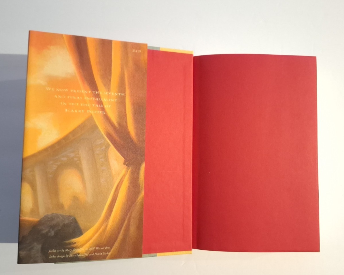 HARRY POTTER and The Deathly Hallows RARE First Edition Page 759 Error- HC