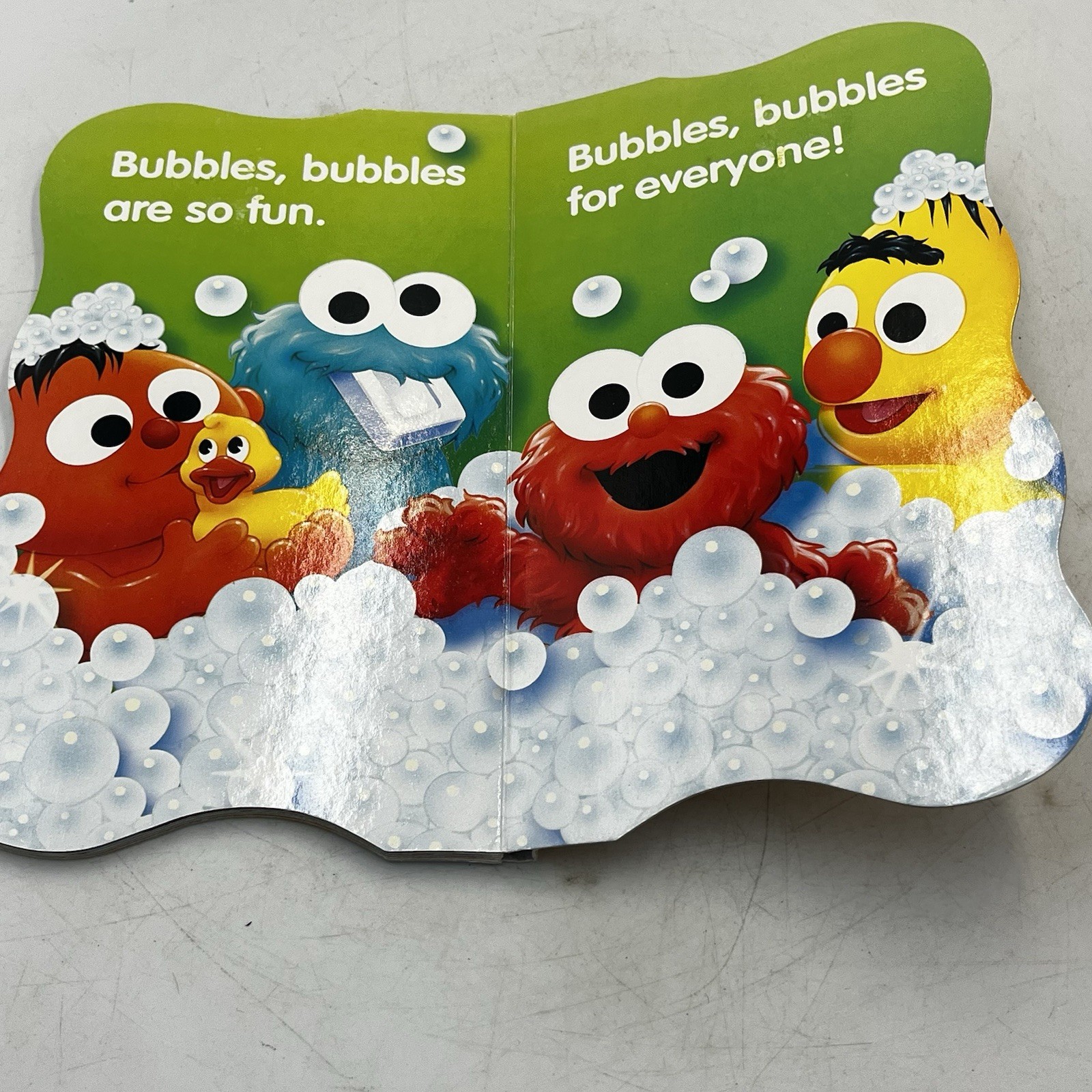 Sesame Beginnings Bubbles, Bubbles Board Book Bendon Publishing Cookie Monster
