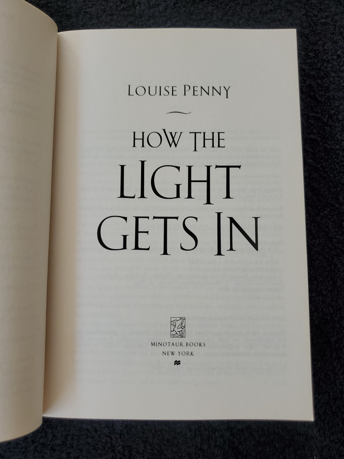 Louise Penny Lot Of 7 Books
