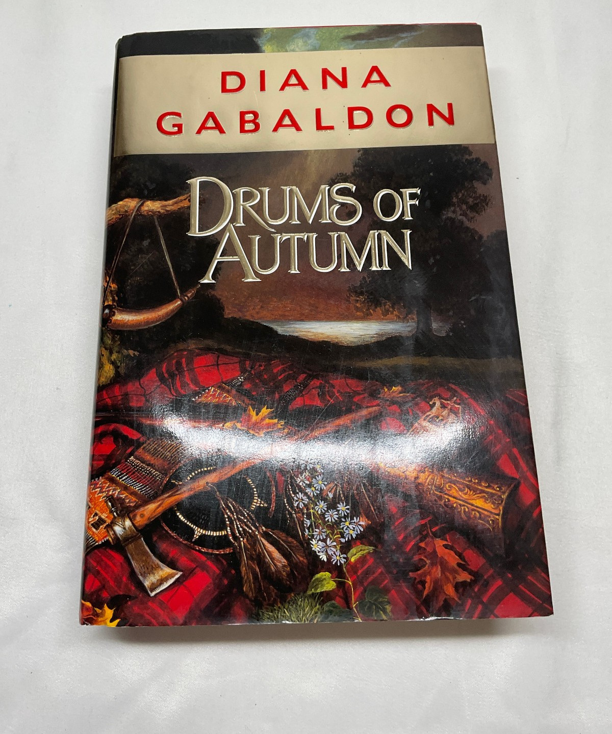 Drums of Autumn Diana Gabaldon 97 Delacorte HCDJ 1st ed 1st pr signed bookplate