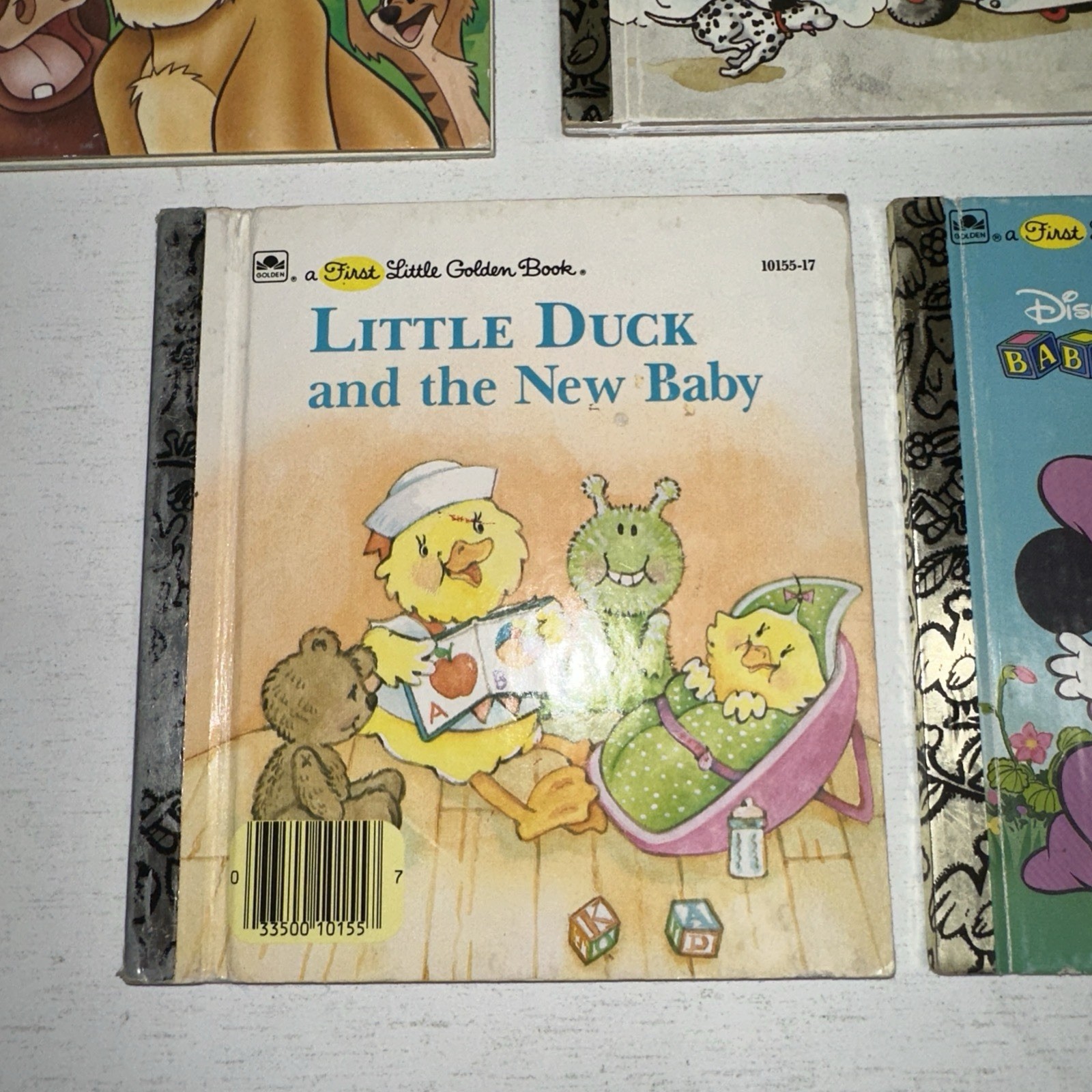 Vintage 1980s & 90’s A First Little Golden Books Mini HC Toddlers Lot Of 8