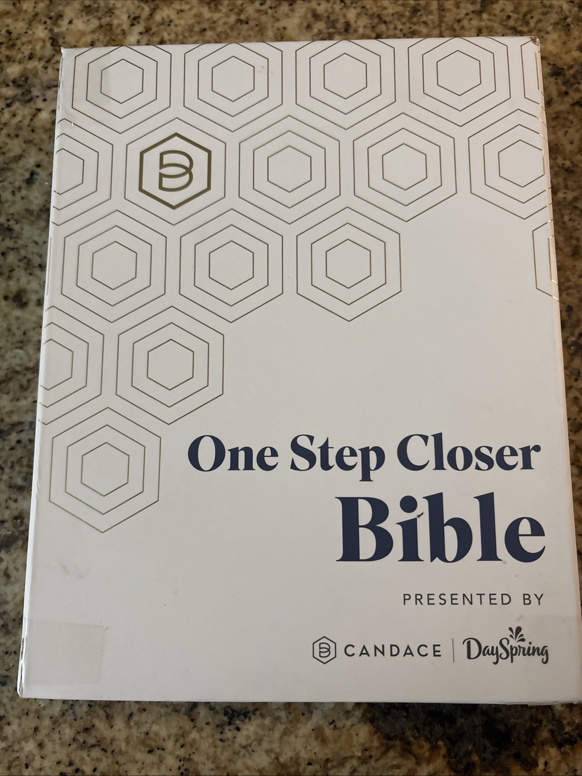 One Step Closer Bible NLT Navy Blue Candace Cameron Bure – Red Letter