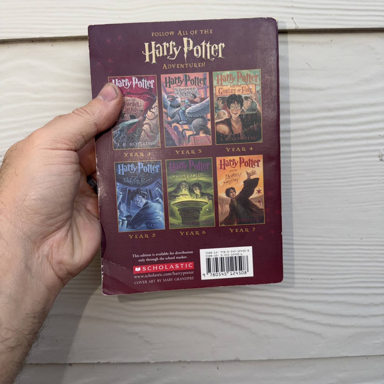 RARE Harry Potter & Sorcerer’s Stone Scholastic ExclusiveSchool Market Edition