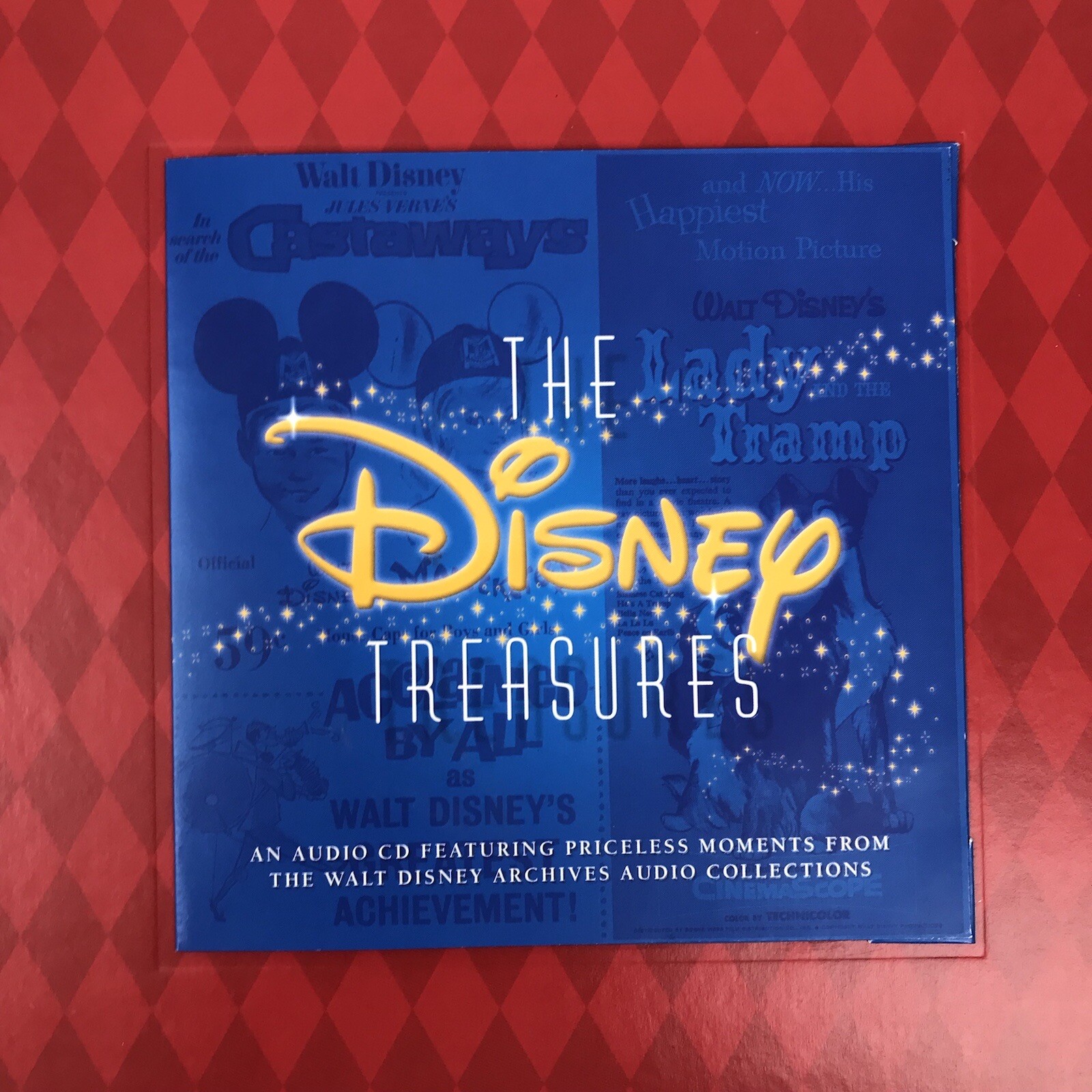 The Disney Treasures by Robert Tieman Disney Editions Removeable Souvenirs 2003