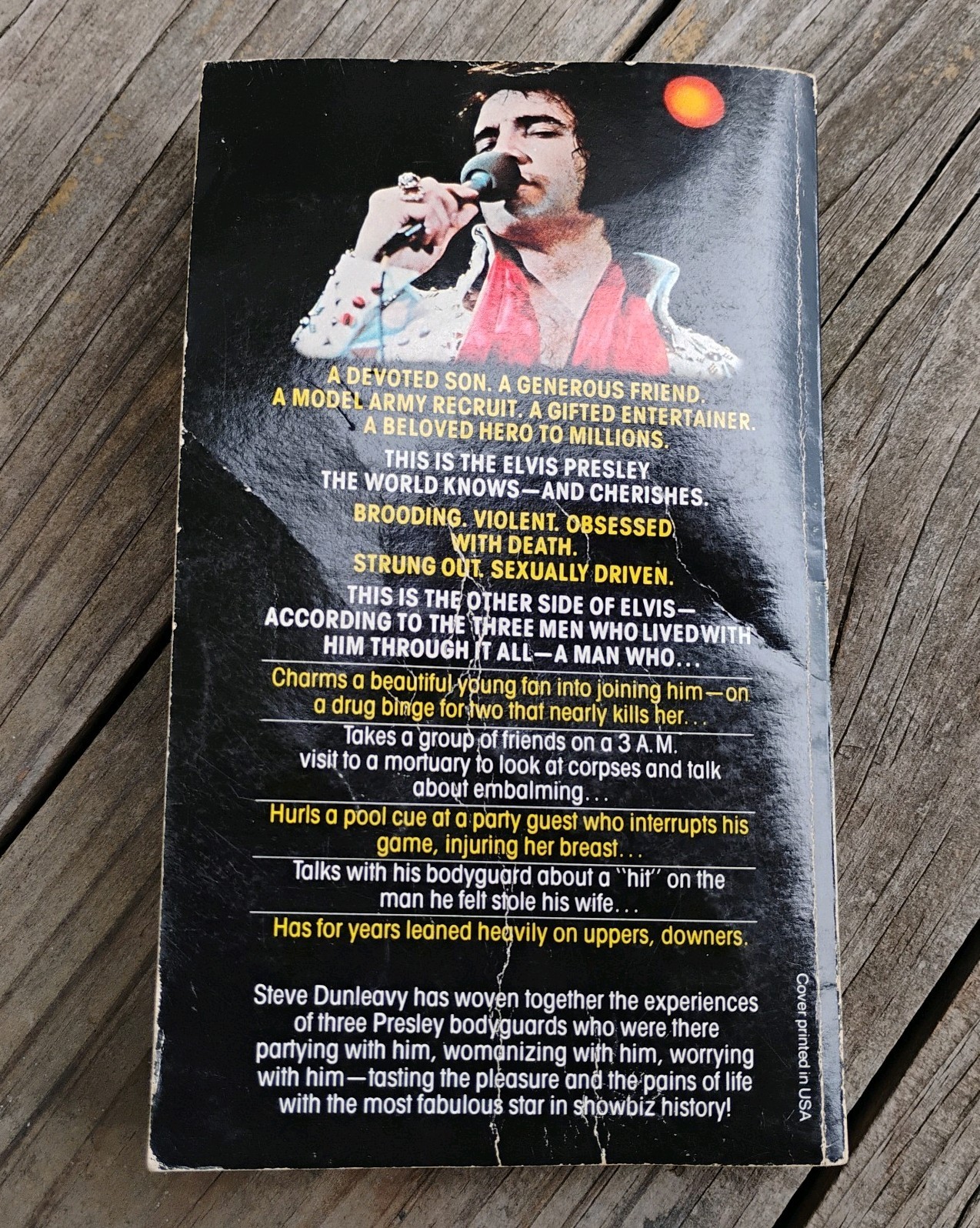 Elvis What Happened? First Edition 1977 Ballantine Paperback Book 4th Printing