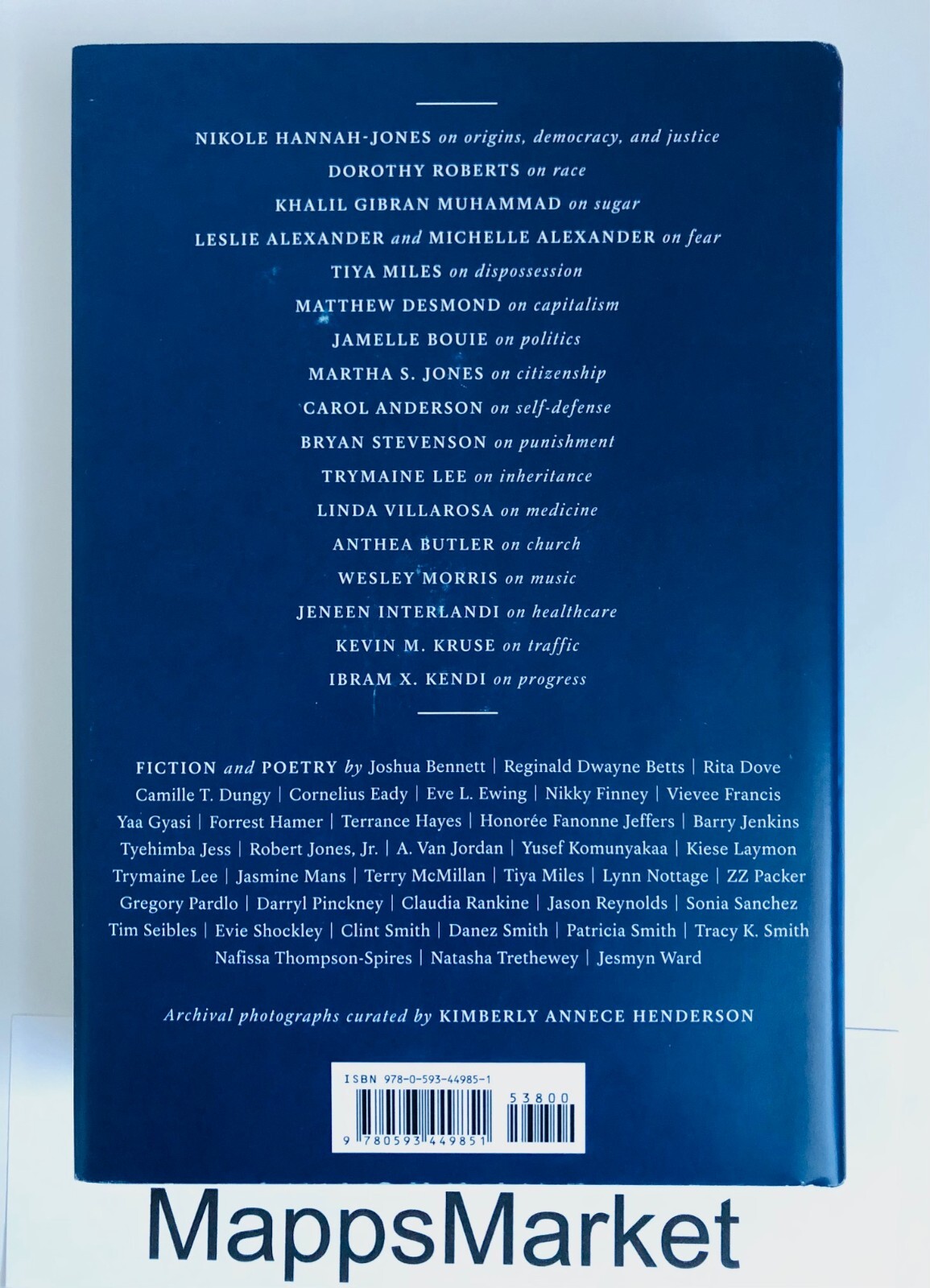 SIGNED The 1619 Project: A New Origin Story by Nikole Hannah-Jones 1st/1st HC