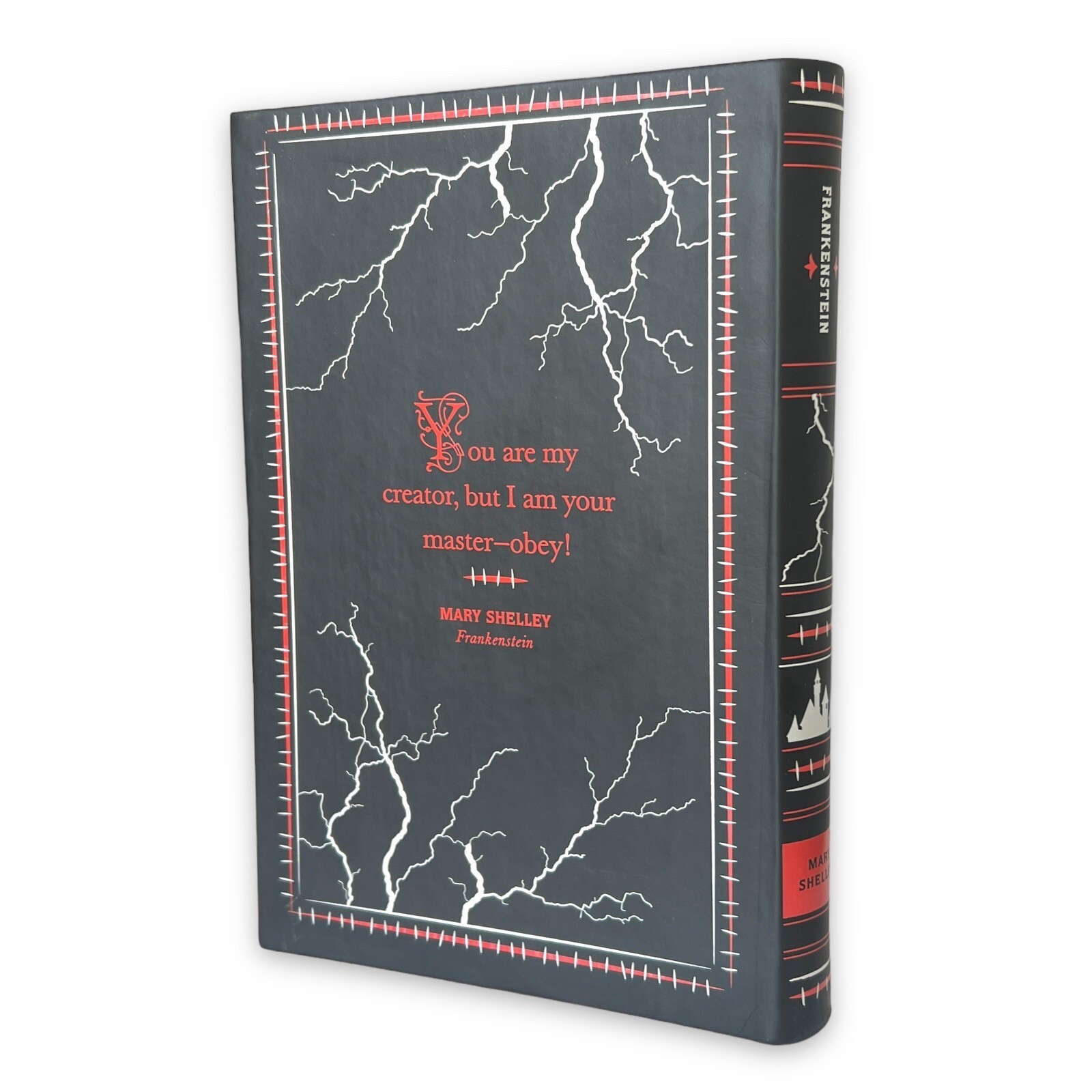 FRANKENSTEIN by Mary Shelley Deluxe Flexi Bound Faux Leather Gift Special Book