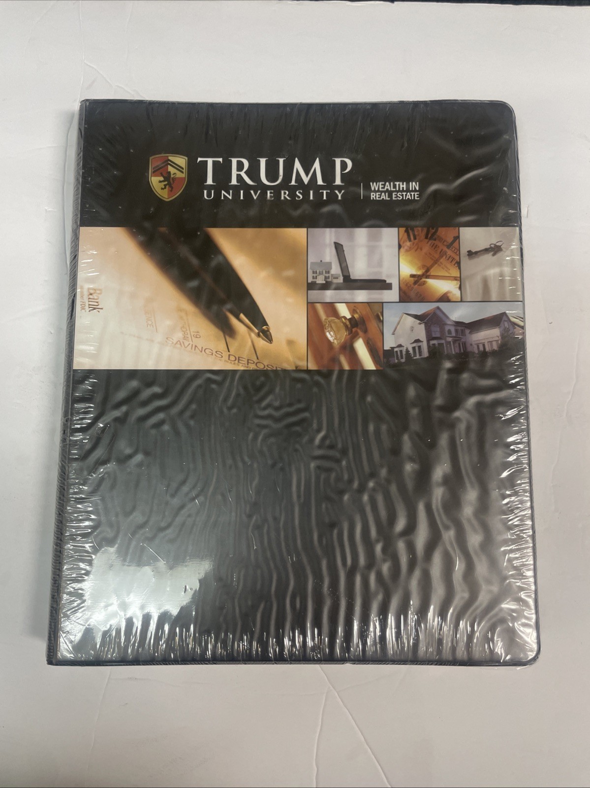 Trump University Wealth in Real Estate 3-Disc Set + Workbook Binder Coaching New